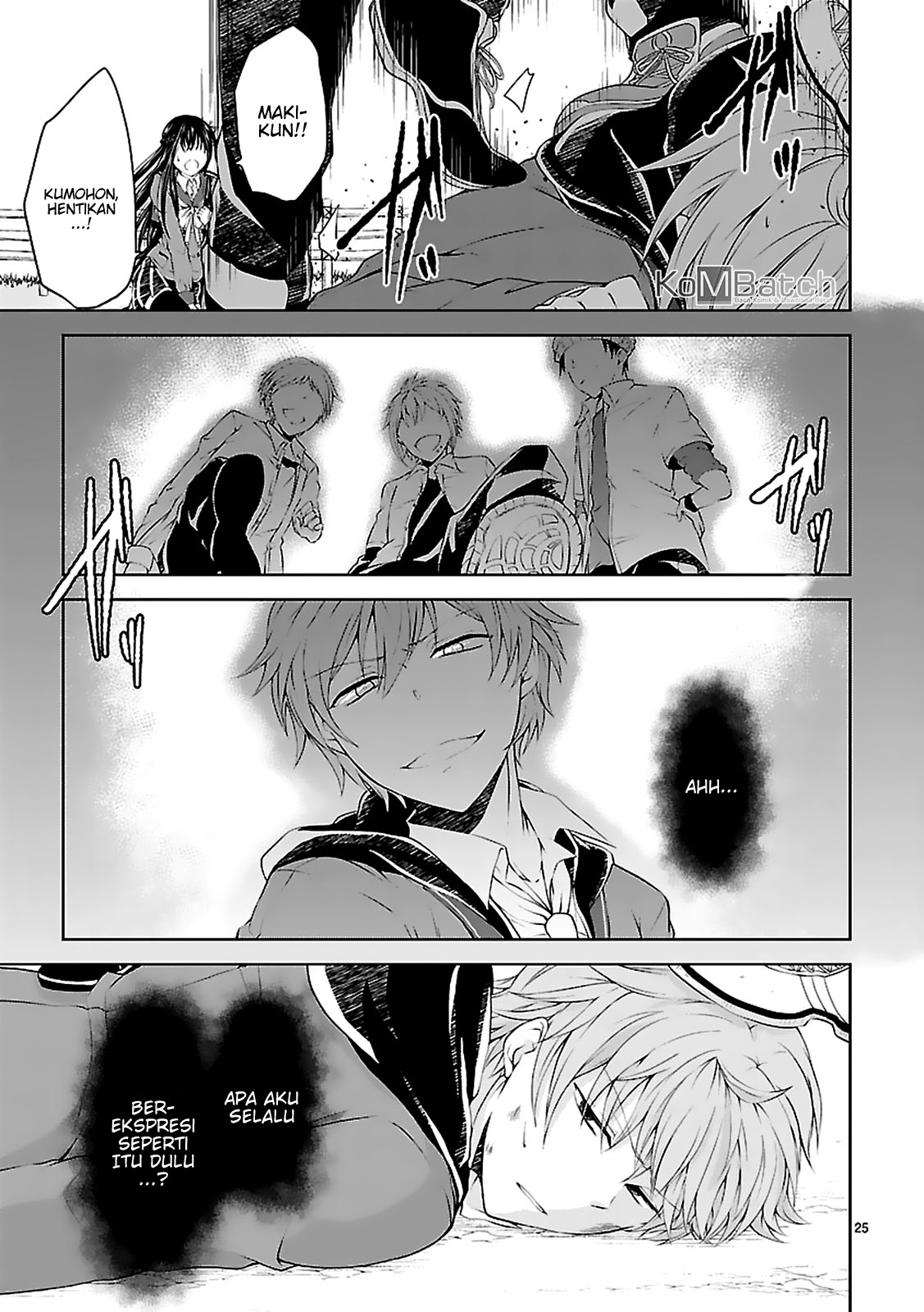 Hensoku-kei Quadrangle Chapter 5 - halaman 25