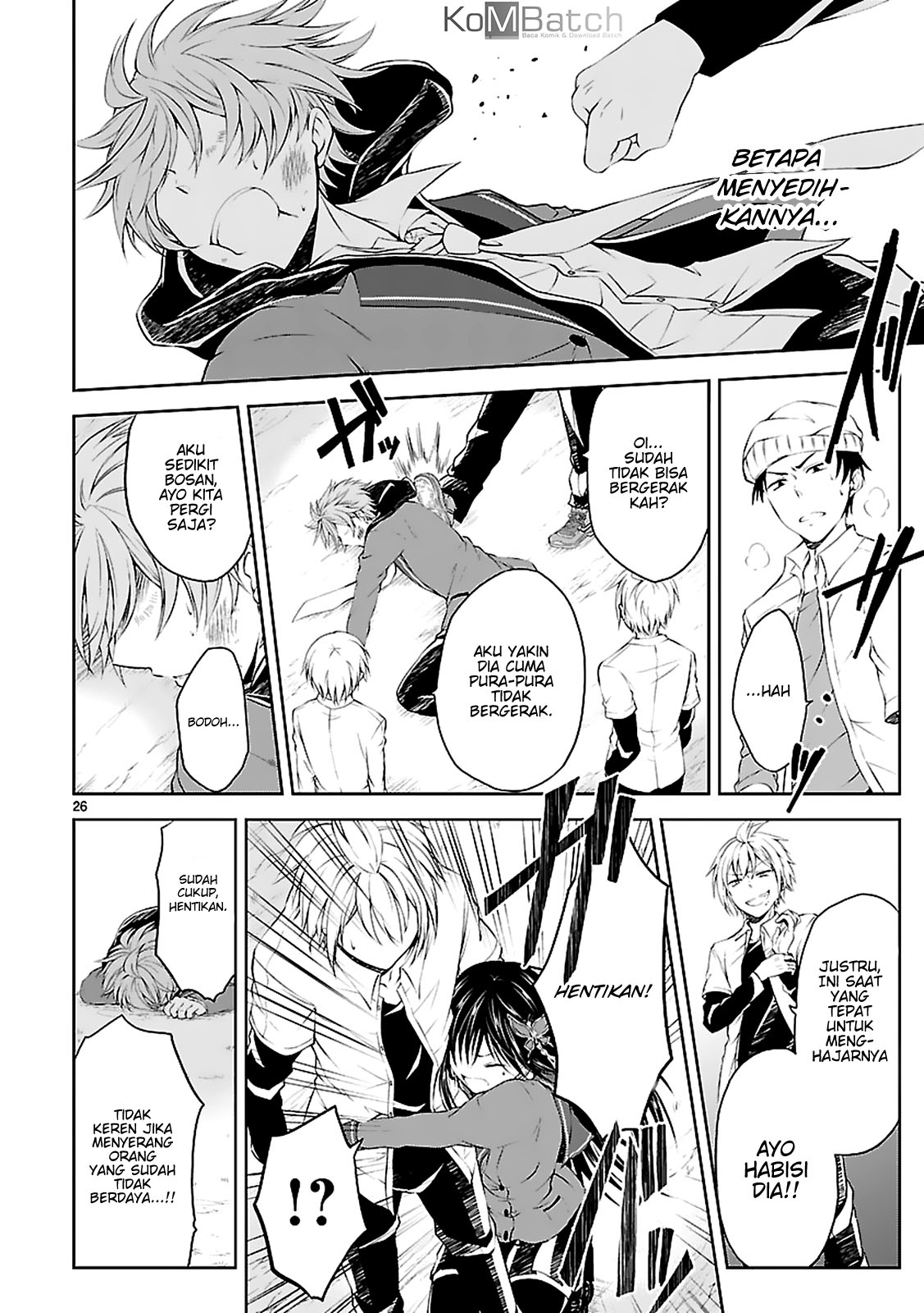 Hensoku-kei Quadrangle Chapter 5 - halaman 26