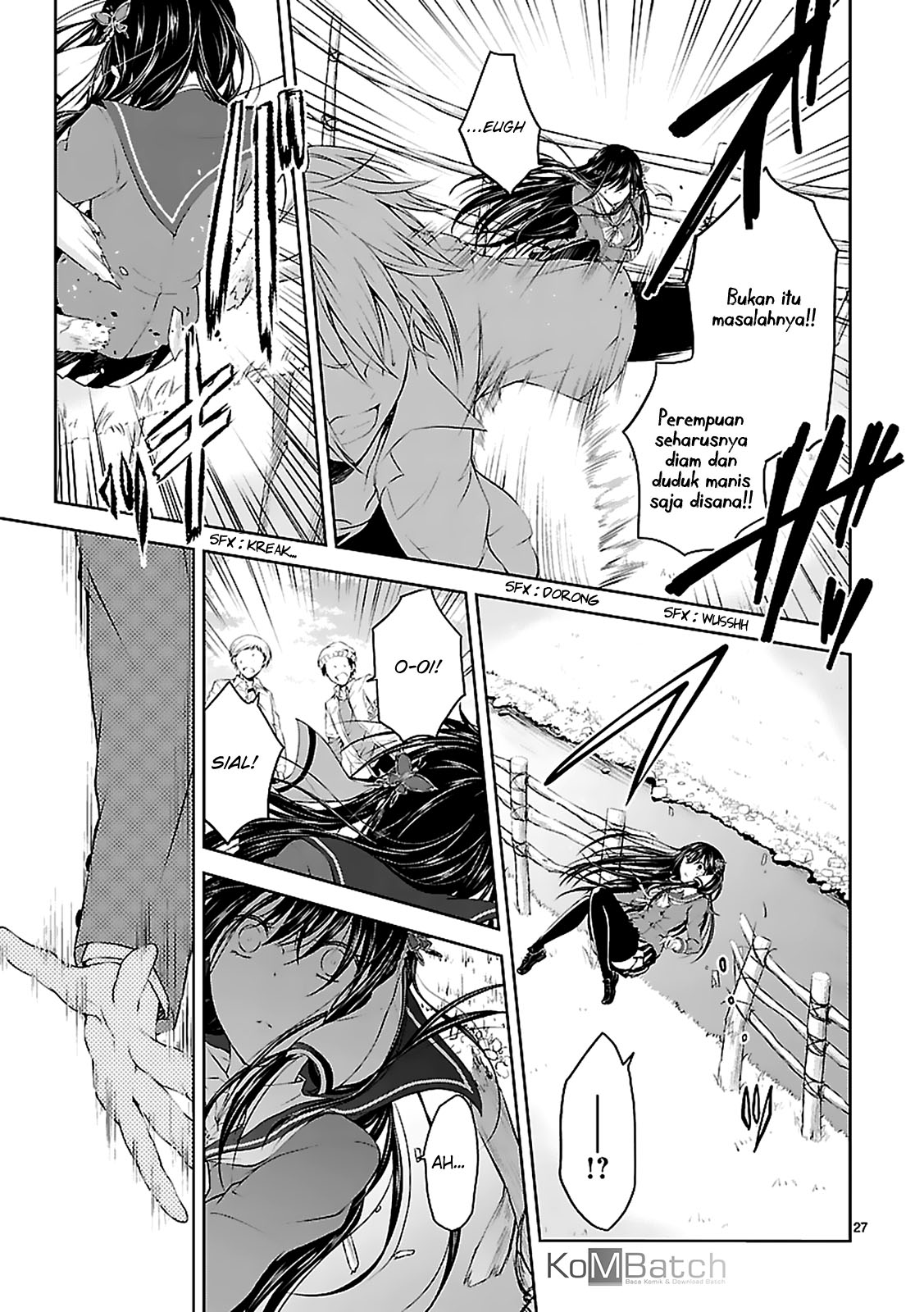 Hensoku-kei Quadrangle Chapter 5 - halaman 27