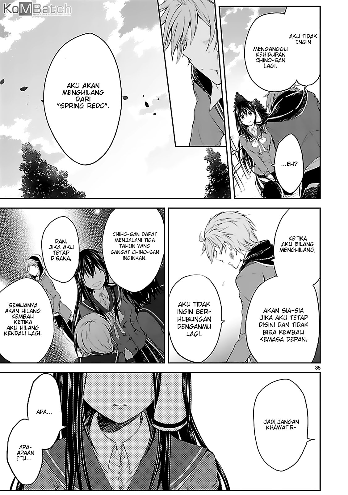 Hensoku-kei Quadrangle Chapter 5 - halaman 35