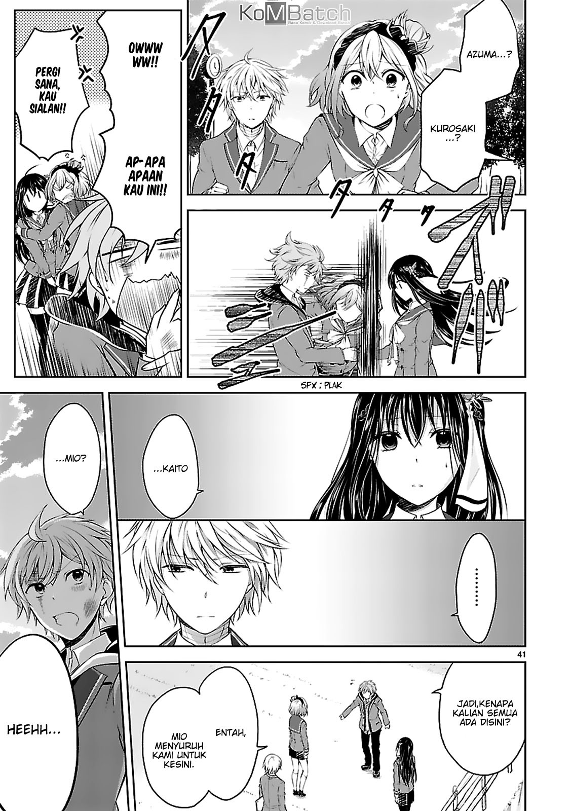 Hensoku-kei Quadrangle Chapter 5 - halaman 41