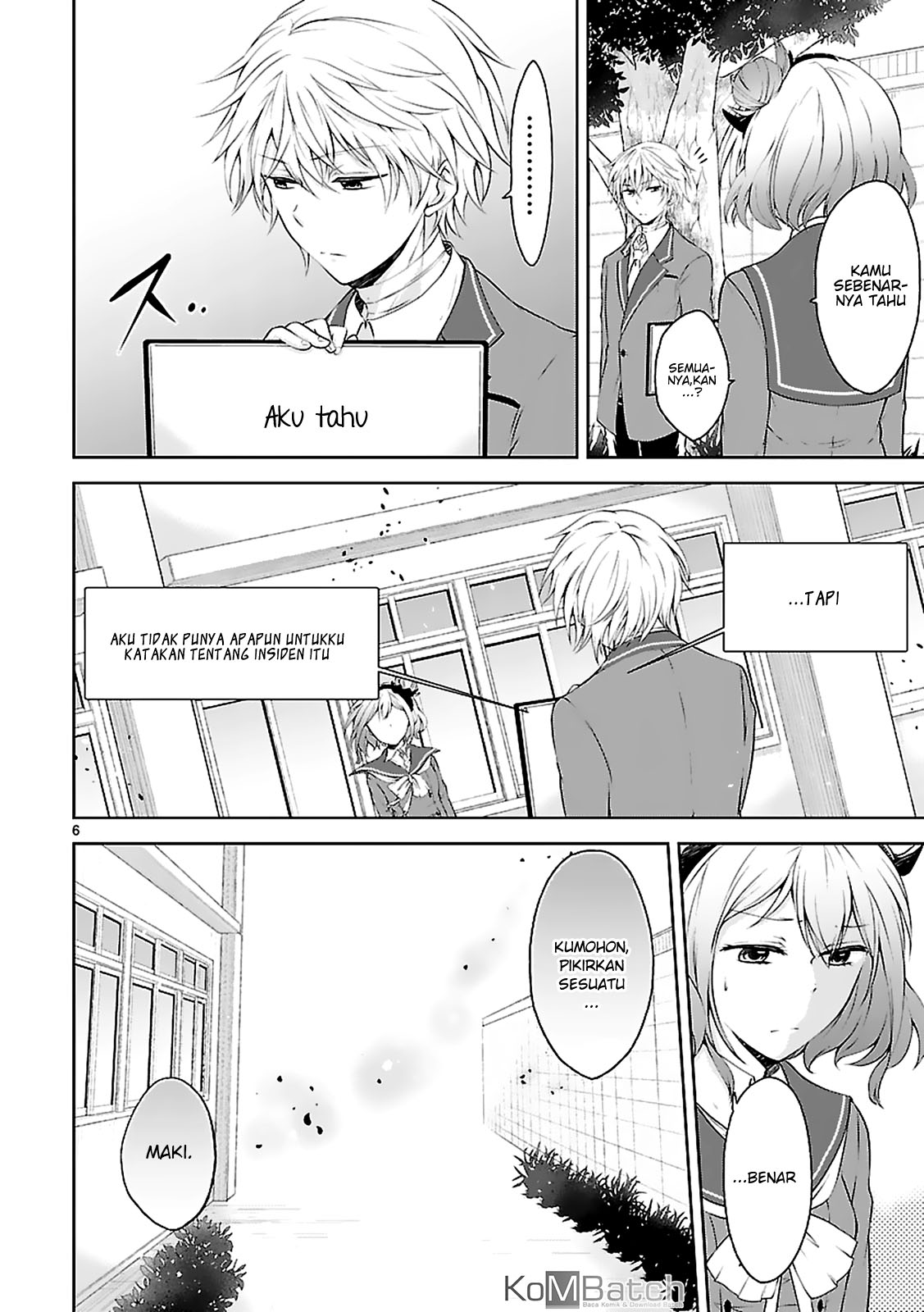 Hensoku-kei Quadrangle Chapter 5 - halaman 6