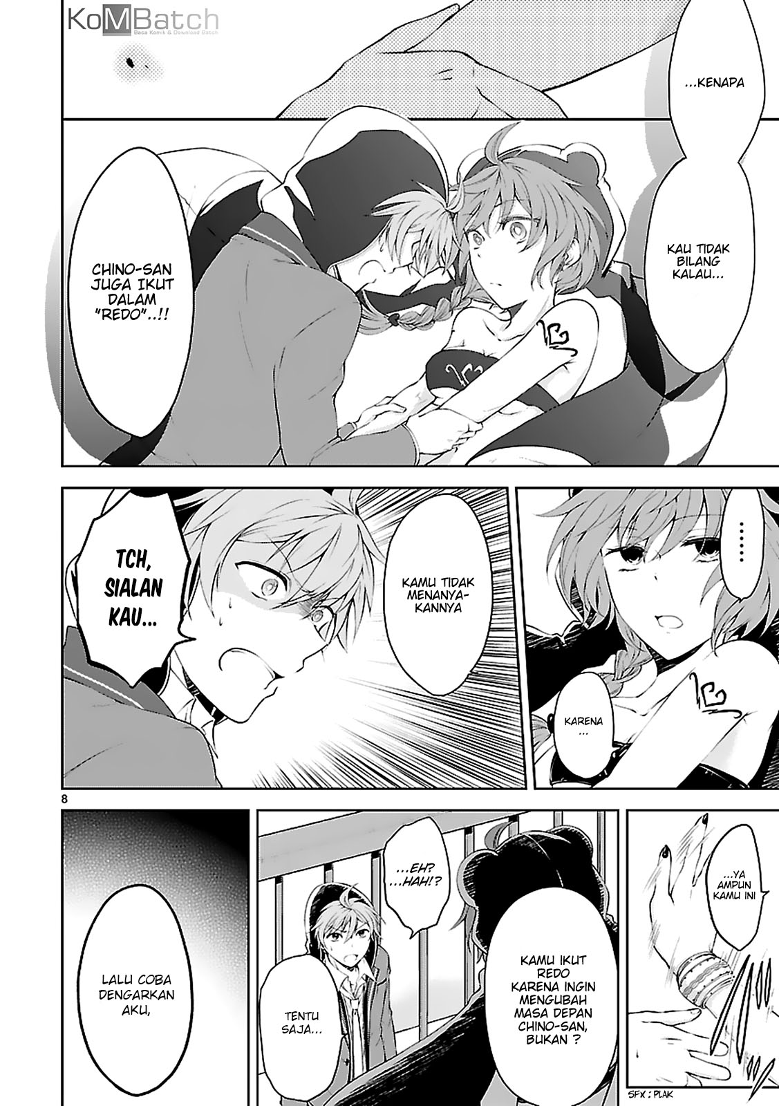 Hensoku-kei Quadrangle Chapter 5 - halaman 8