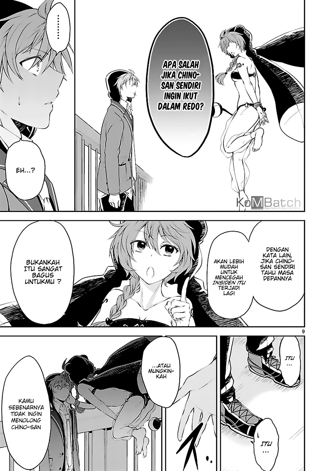 Hensoku-kei Quadrangle Chapter 5 - halaman 9