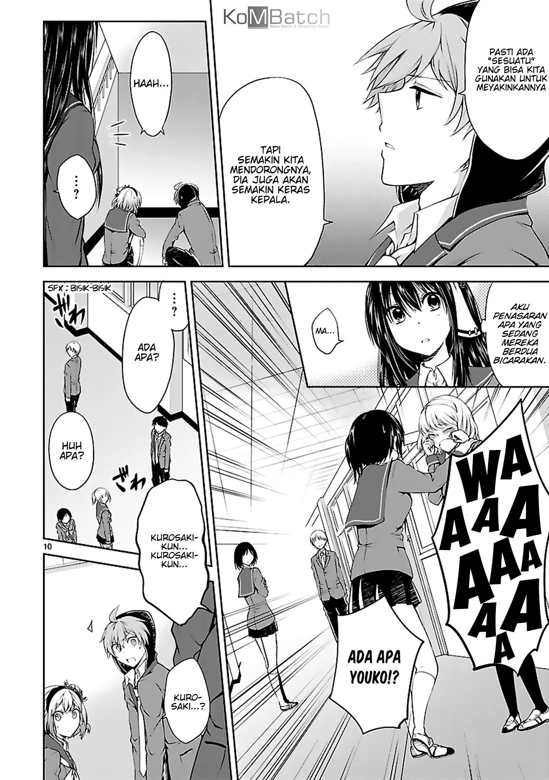 Hensoku-kei Quadrangle Chapter 7 - halaman 12