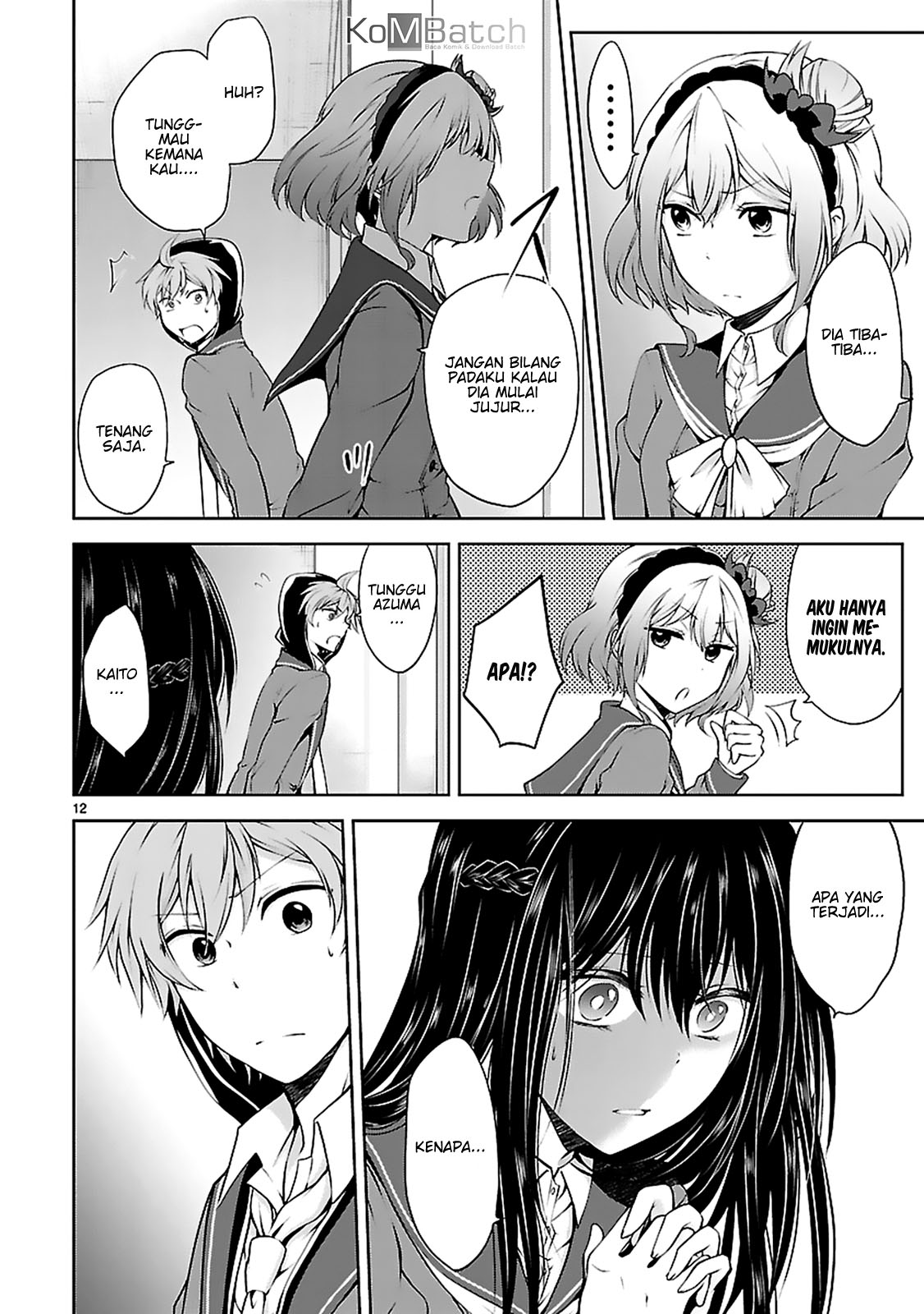 Hensoku-kei Quadrangle Chapter 7 - halaman 14