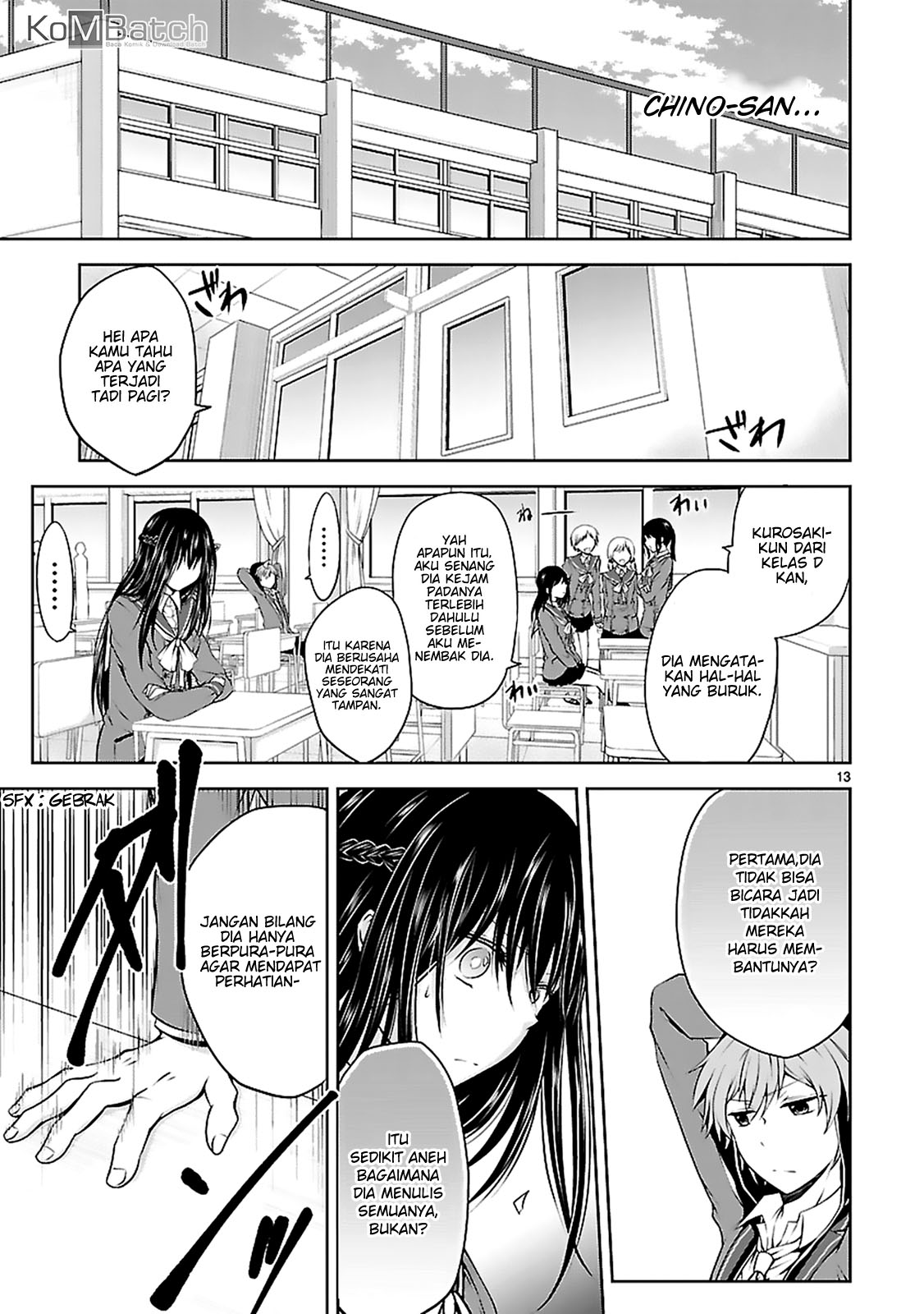 Hensoku-kei Quadrangle Chapter 7 - halaman 15