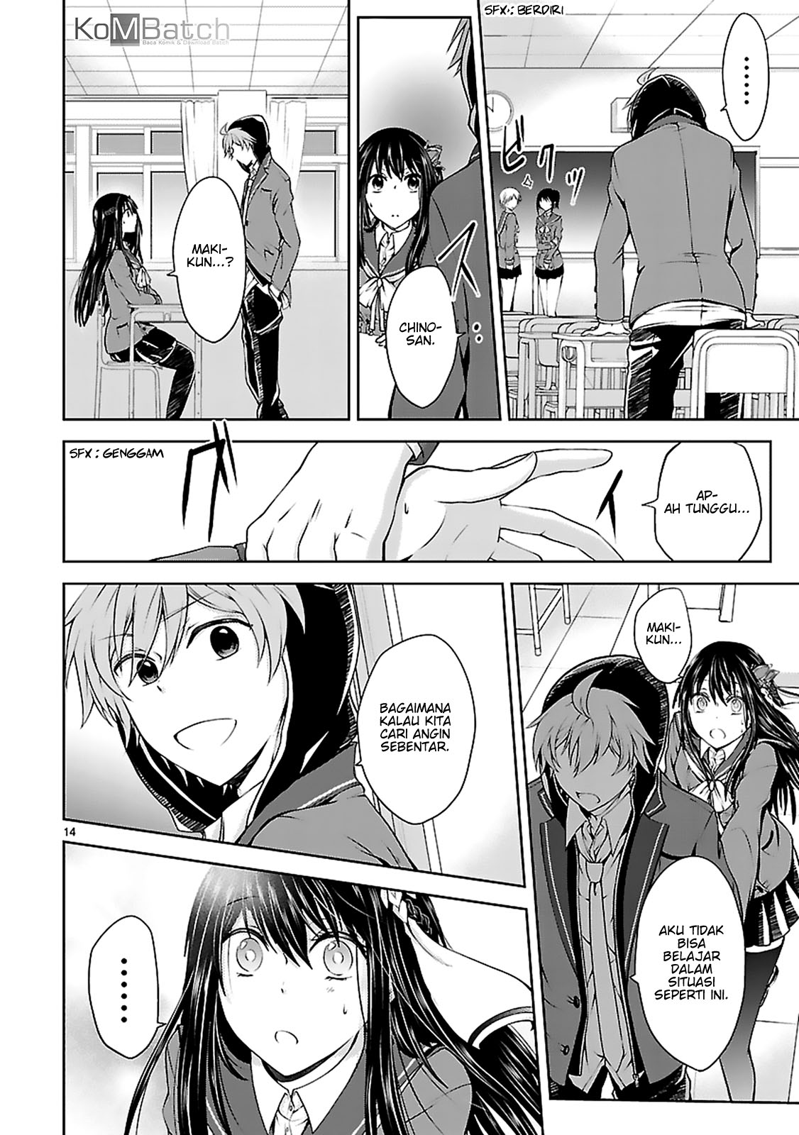 Hensoku-kei Quadrangle Chapter 7 - halaman 16