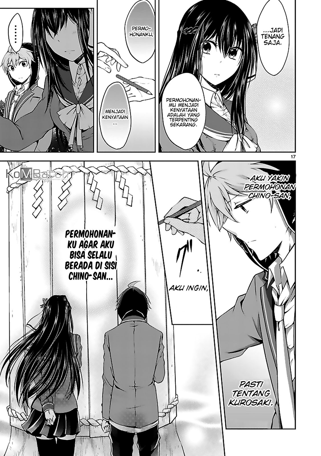 Hensoku-kei Quadrangle Chapter 7 - halaman 19
