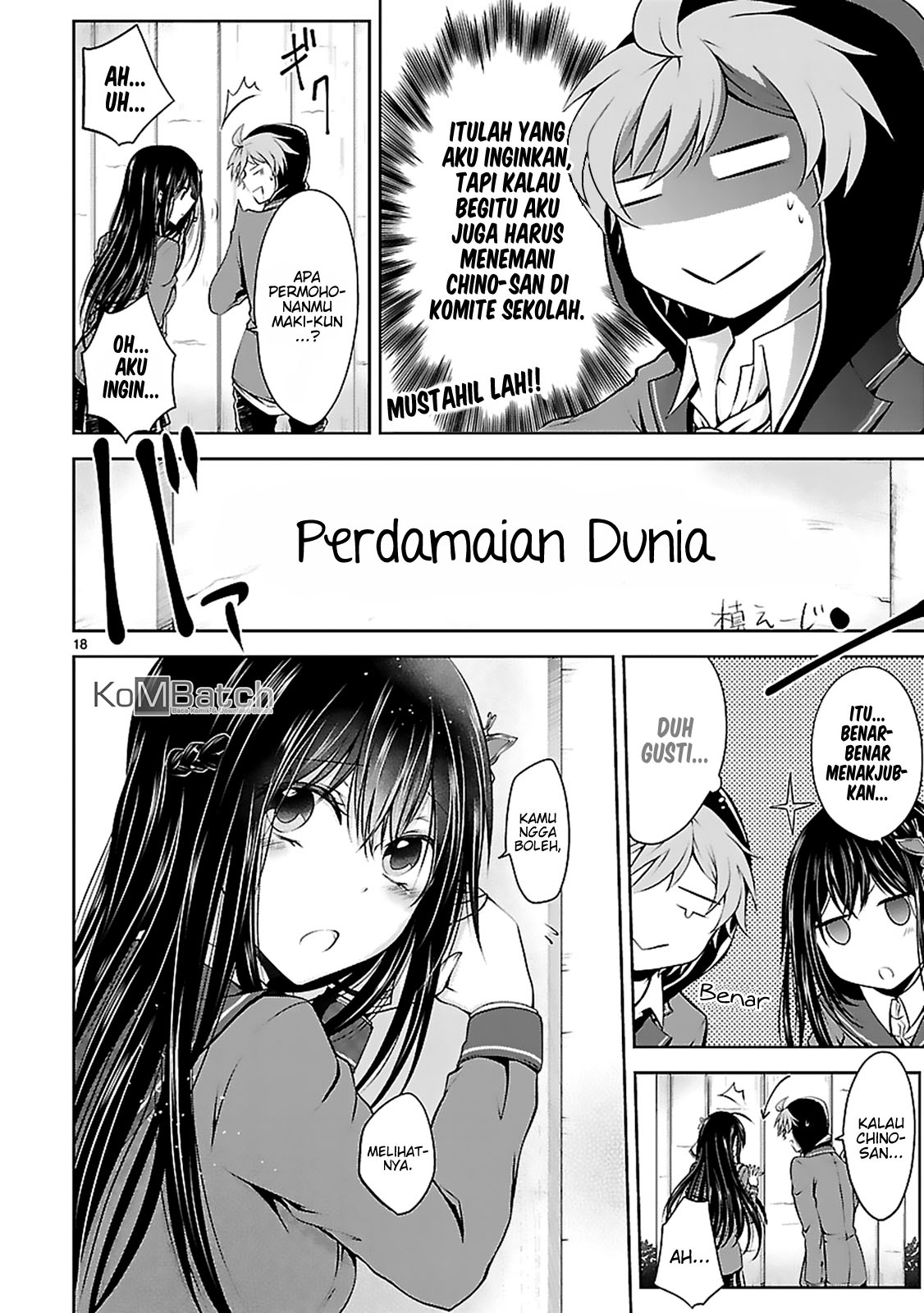 Hensoku-kei Quadrangle Chapter 7 - halaman 20