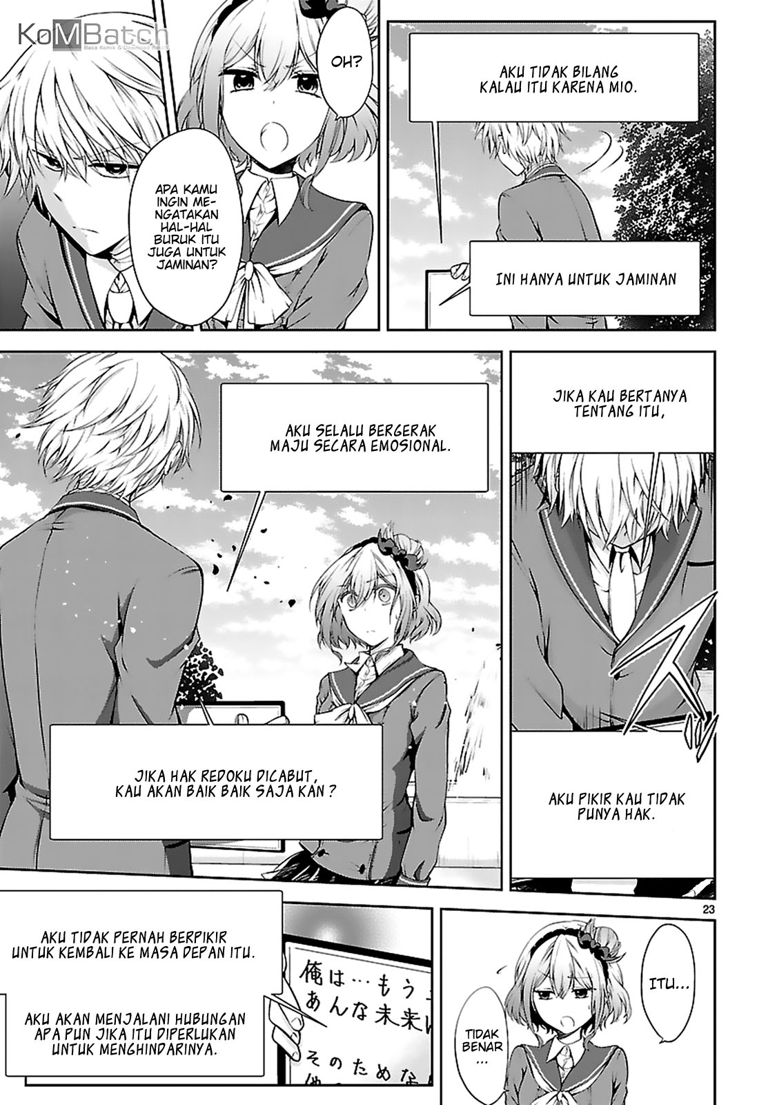 Hensoku-kei Quadrangle Chapter 7 - halaman 25