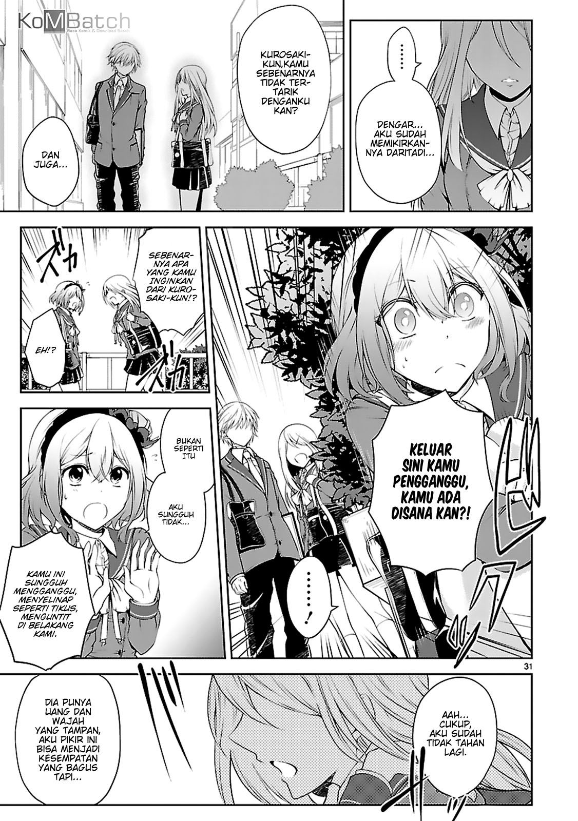Hensoku-kei Quadrangle Chapter 7 - halaman 33