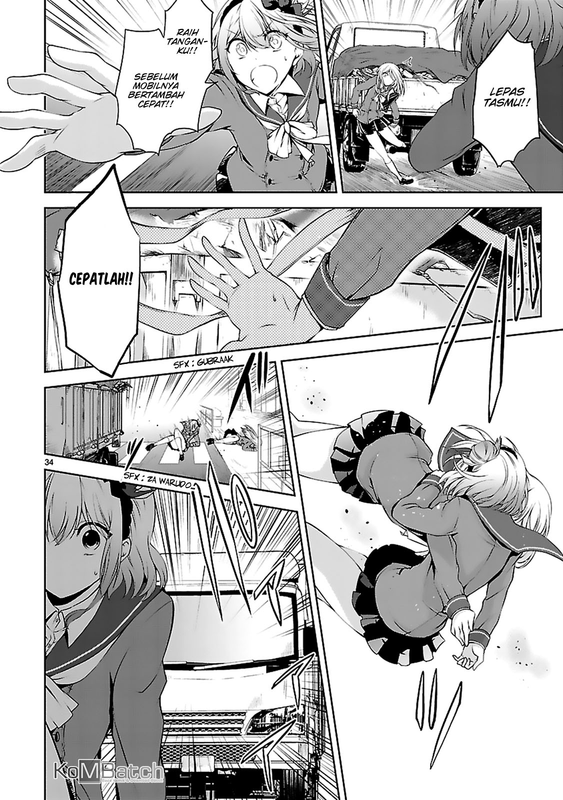 Hensoku-kei Quadrangle Chapter 7 - halaman 36