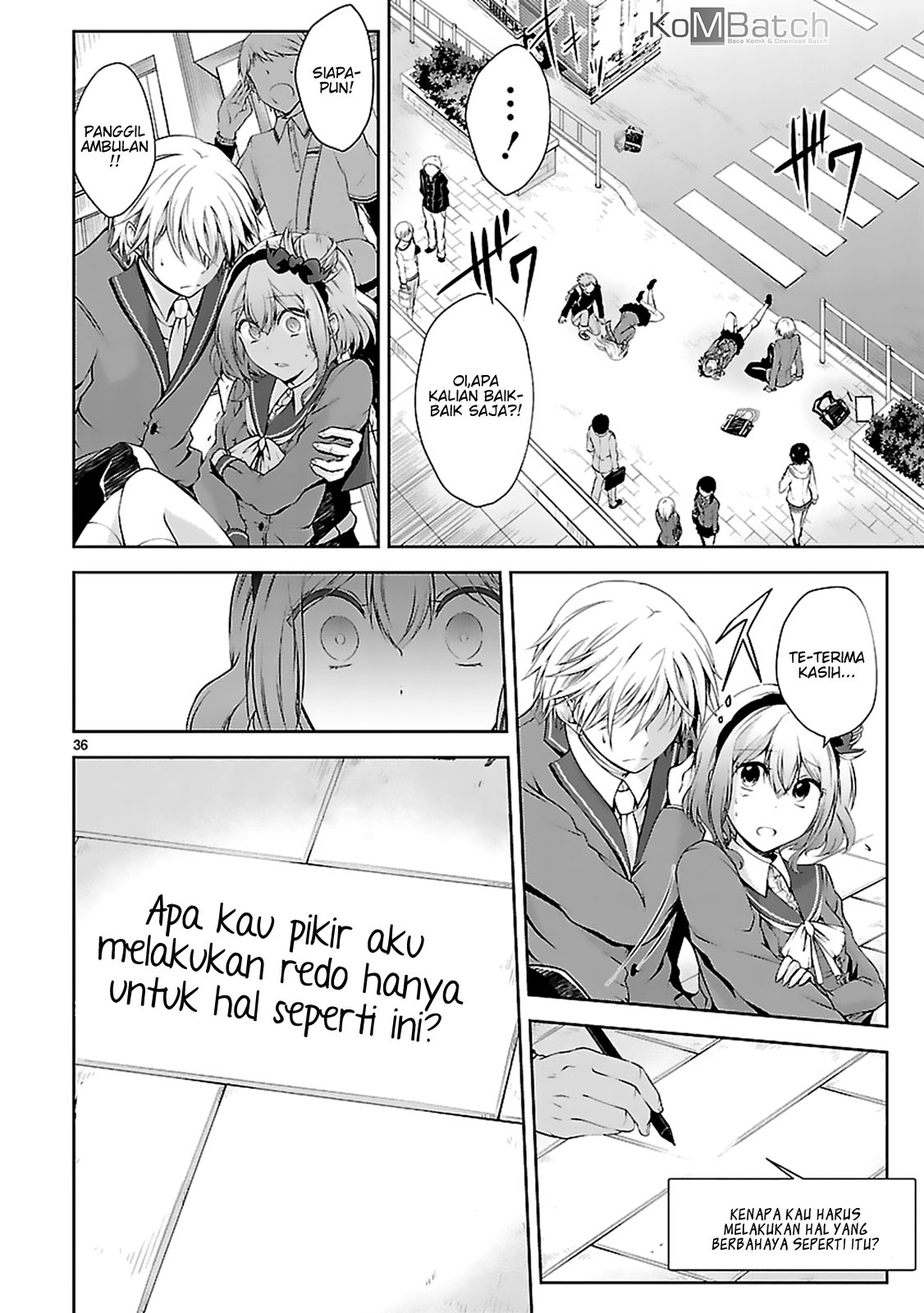 Hensoku-kei Quadrangle Chapter 7 - halaman 38