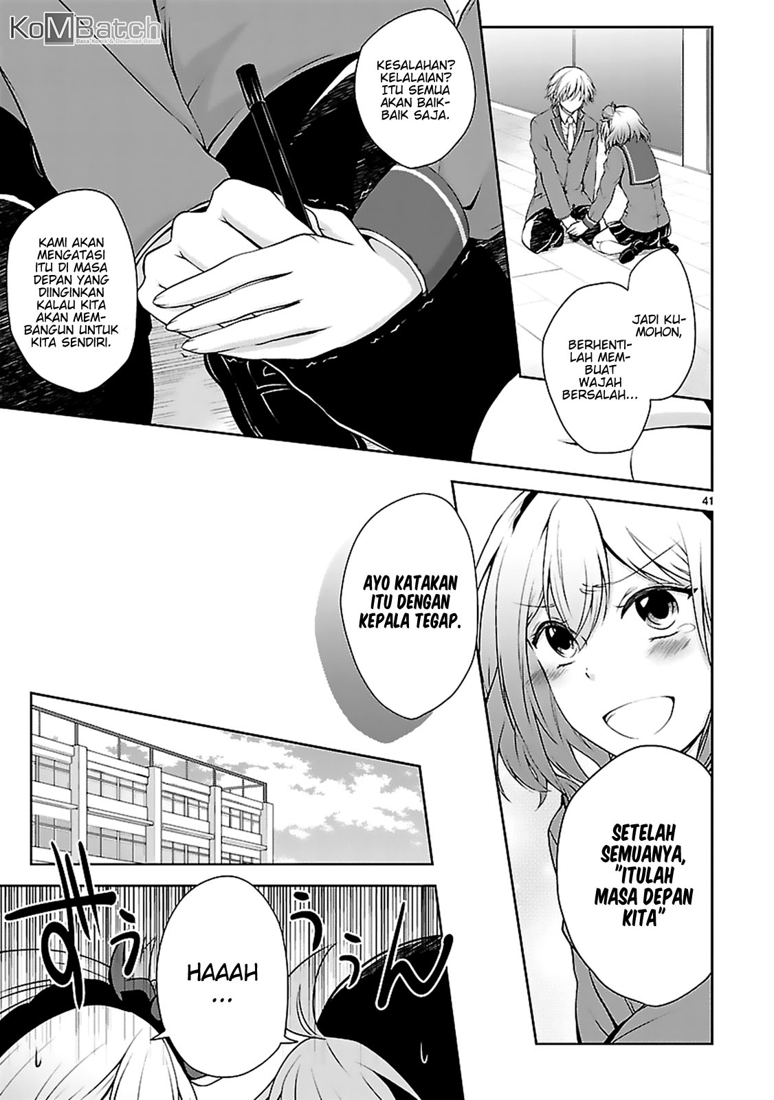 Hensoku-kei Quadrangle Chapter 7 - halaman 43