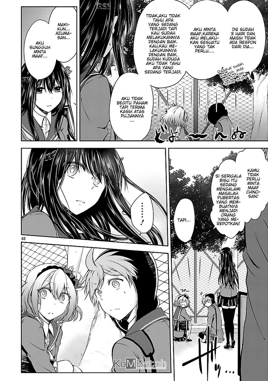 Hensoku-kei Quadrangle Chapter 7 - halaman 44