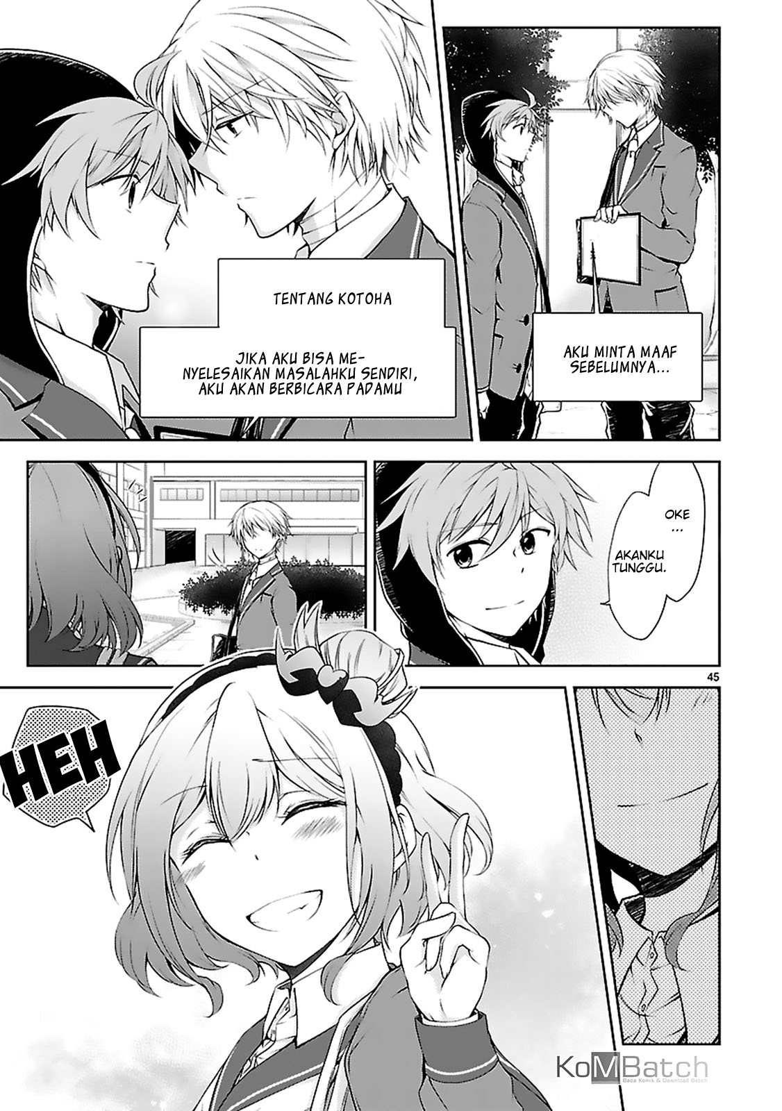 Hensoku-kei Quadrangle Chapter 7 - halaman 47