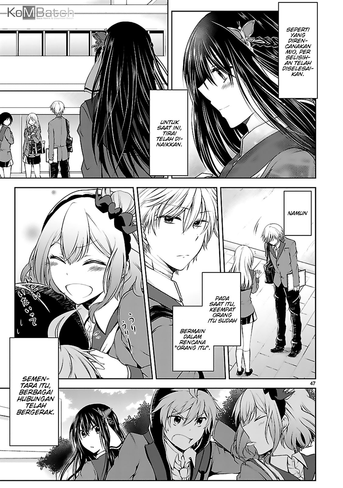 Hensoku-kei Quadrangle Chapter 7 - halaman 49