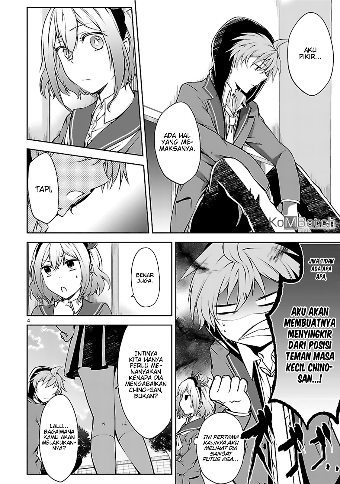 Hensoku-kei Quadrangle Chapter 7 - halaman 6