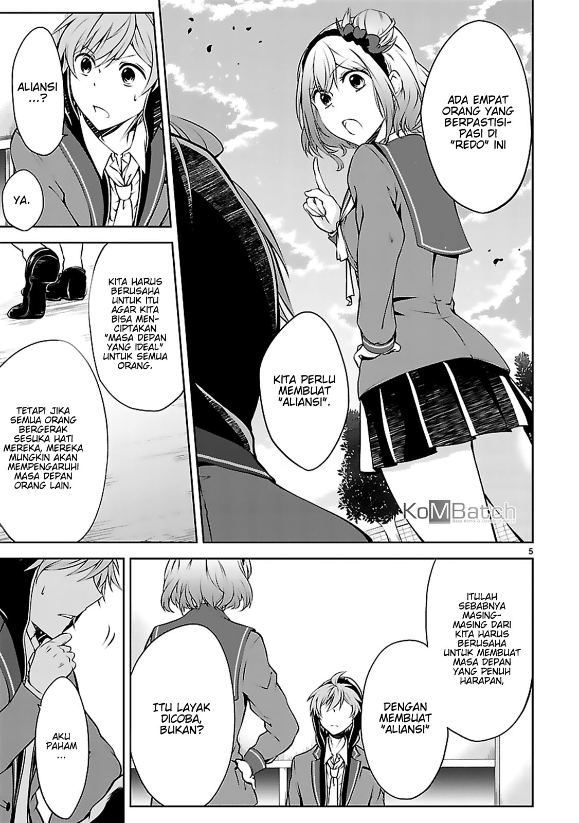 Hensoku-kei Quadrangle Chapter 7 - halaman 7