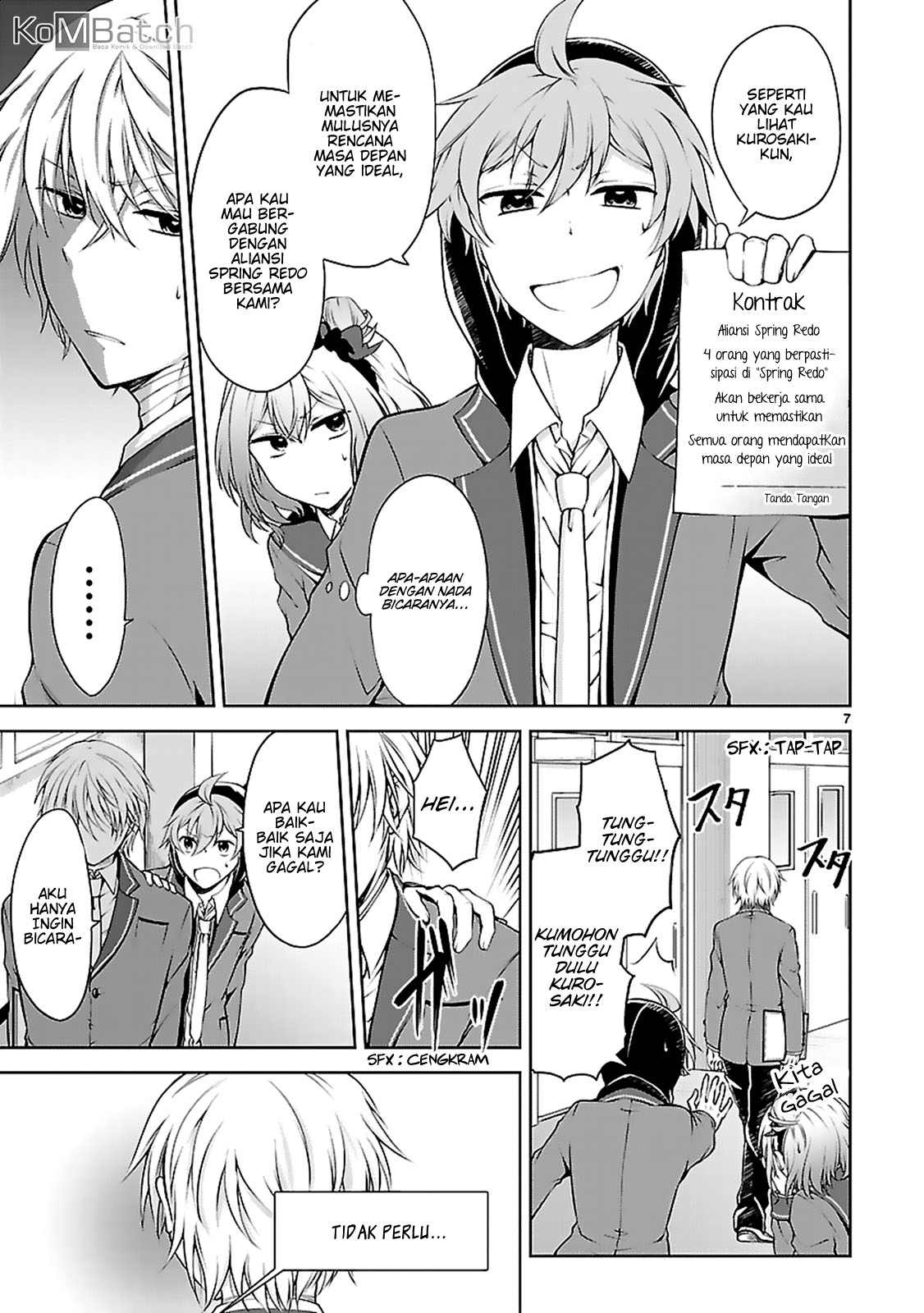 Hensoku-kei Quadrangle Chapter 7 - halaman 9