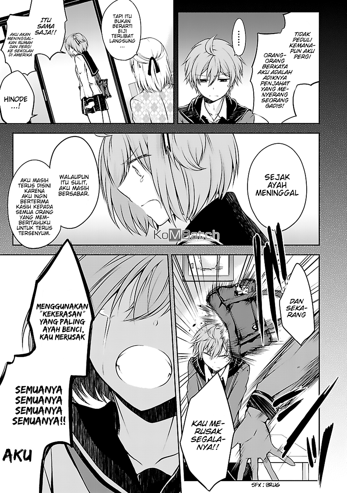 Hensoku-kei Quadrangle Chapter 9 - halaman 18
