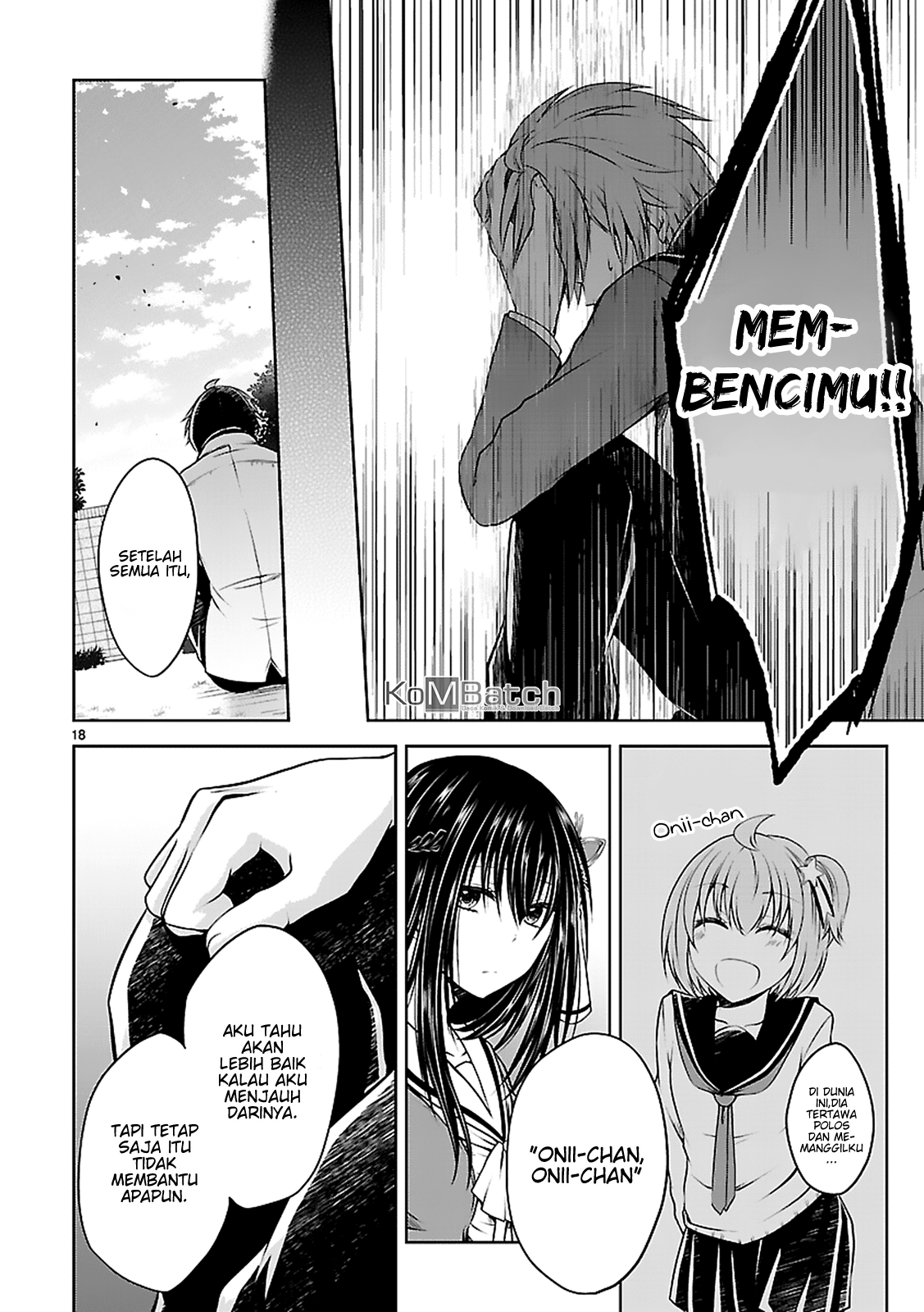 Hensoku-kei Quadrangle Chapter 9 - halaman 19