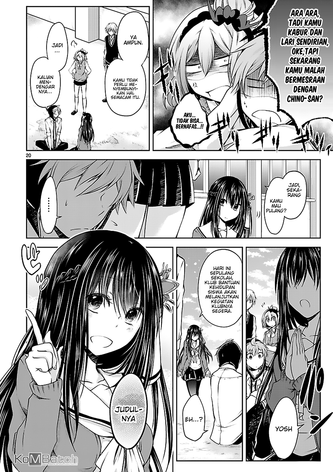 Hensoku-kei Quadrangle Chapter 9 - halaman 21