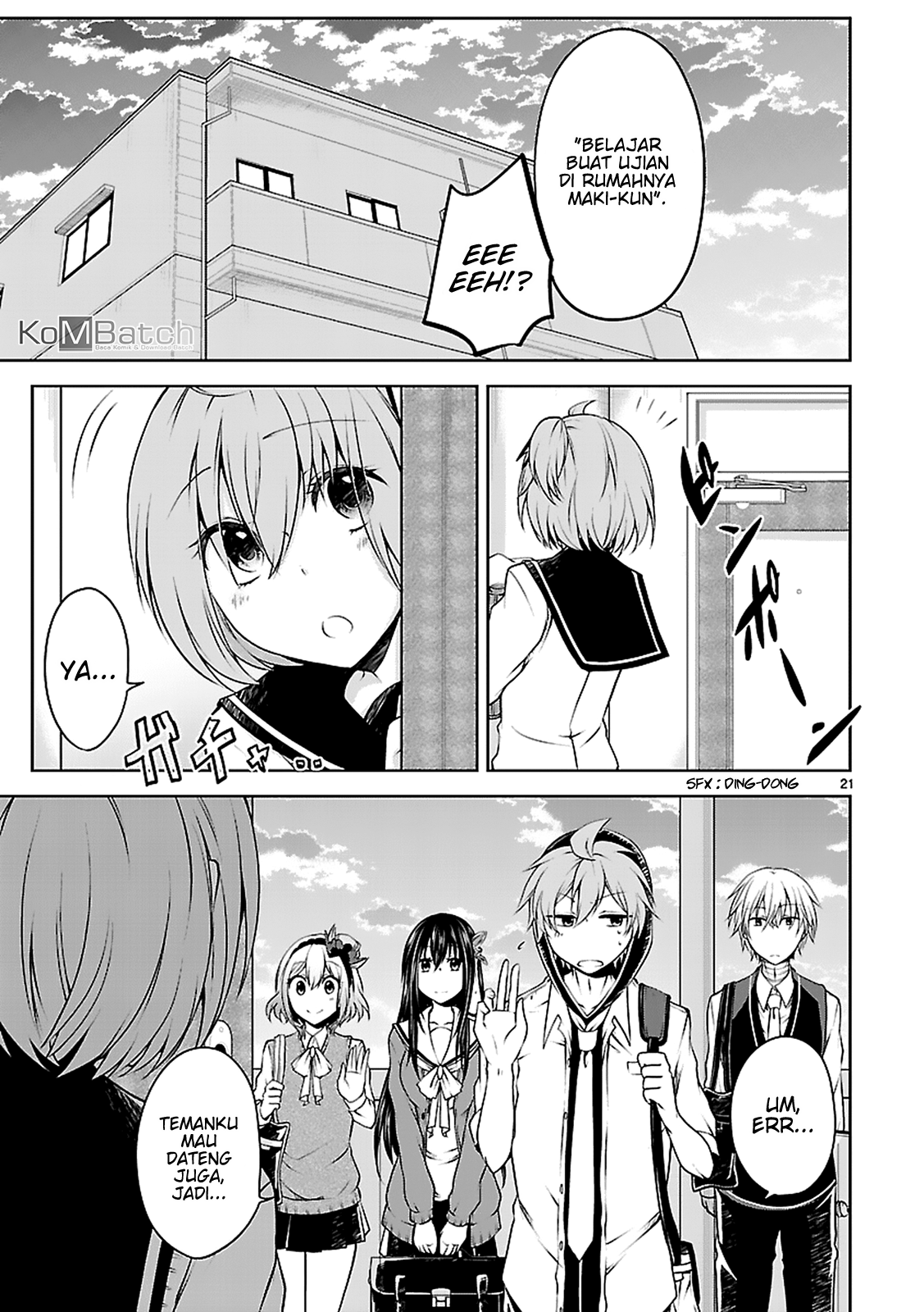 Hensoku-kei Quadrangle Chapter 9 - halaman 22