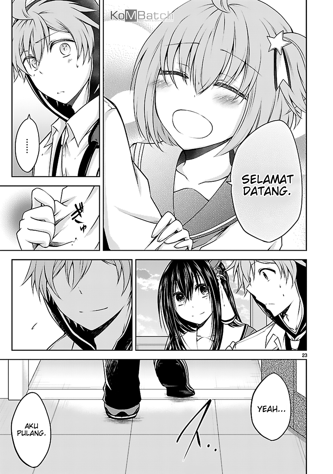 Hensoku-kei Quadrangle Chapter 9 - halaman 24