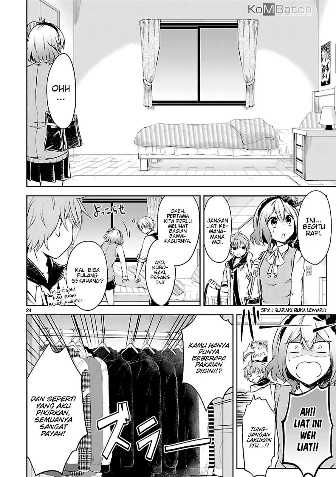 Hensoku-kei Quadrangle Chapter 9 - halaman 25