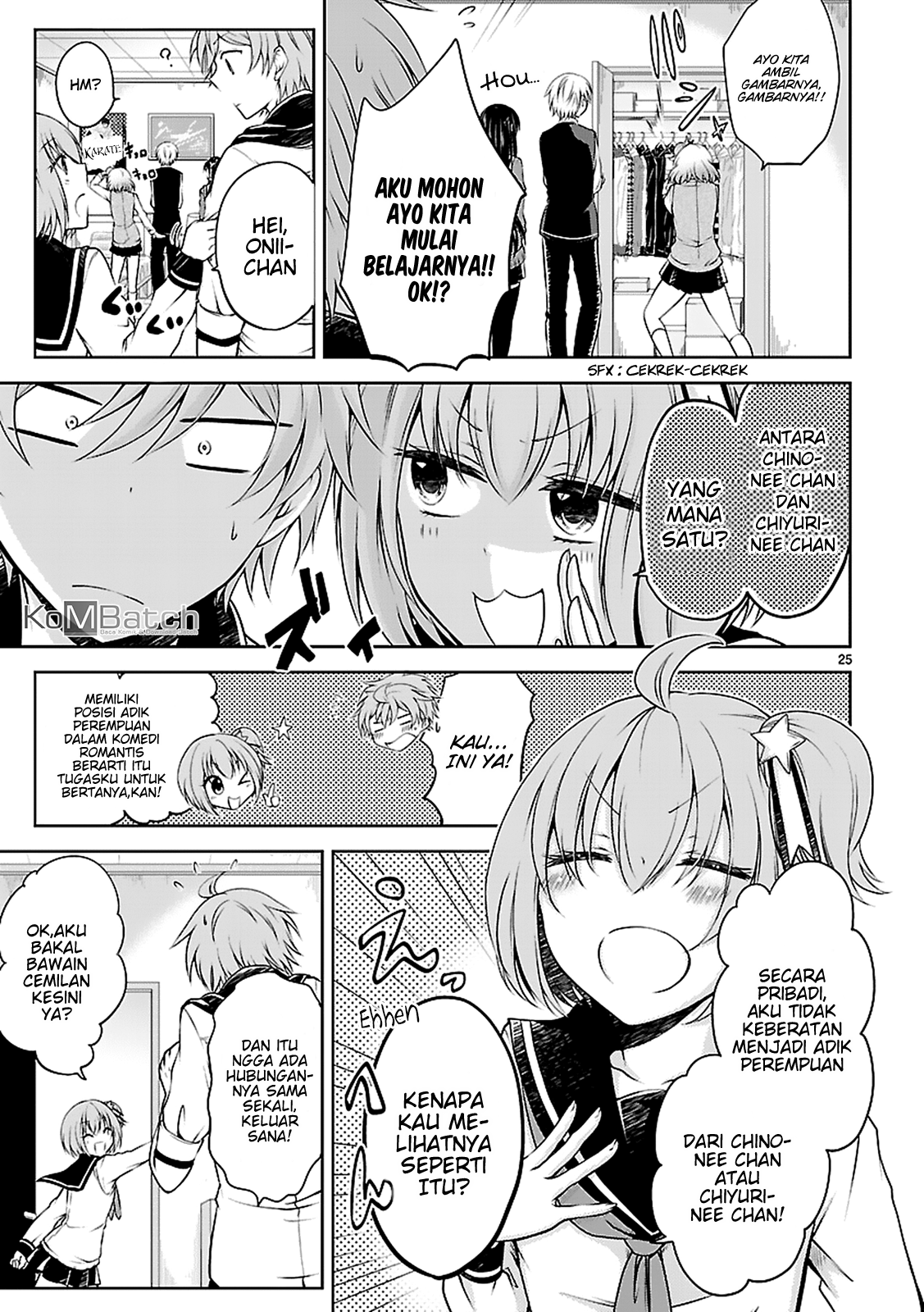 Hensoku-kei Quadrangle Chapter 9 - halaman 26