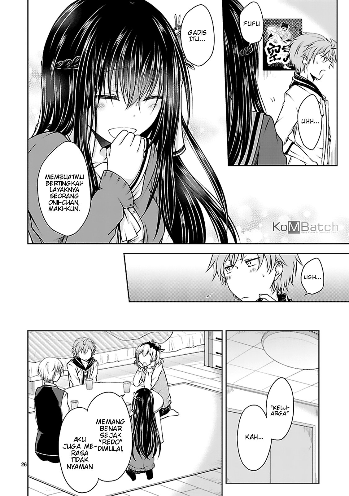 Hensoku-kei Quadrangle Chapter 9 - halaman 27