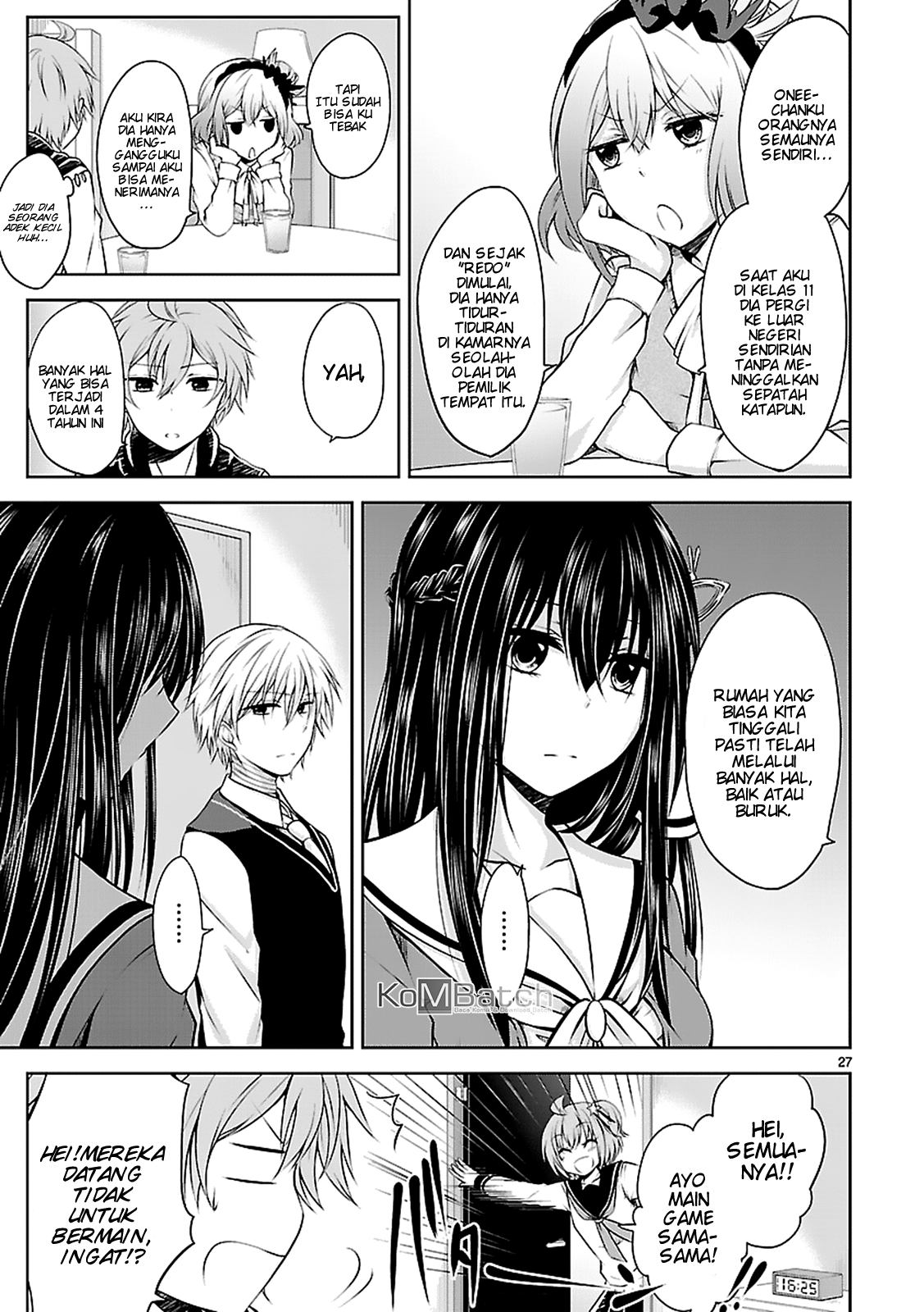 Hensoku-kei Quadrangle Chapter 9 - halaman 28