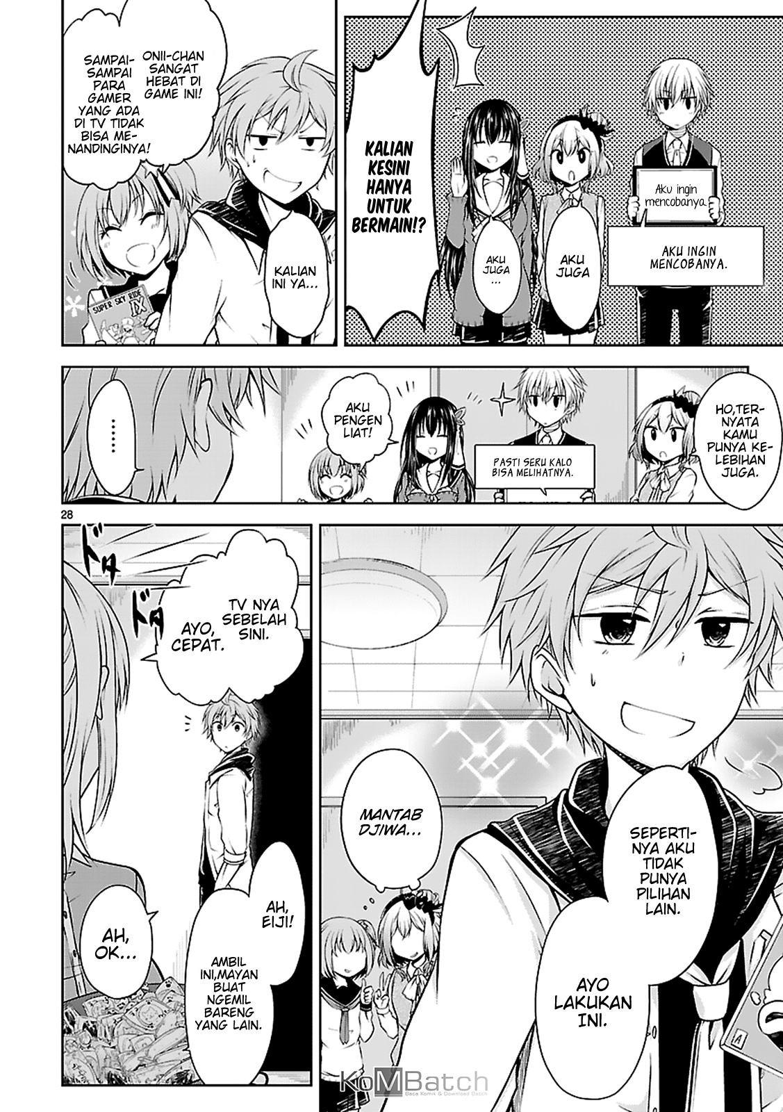 Hensoku-kei Quadrangle Chapter 9 - halaman 29