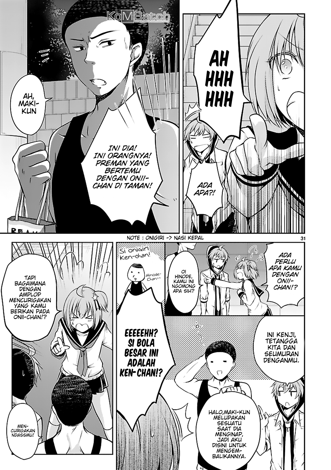 Hensoku-kei Quadrangle Chapter 9 - halaman 32