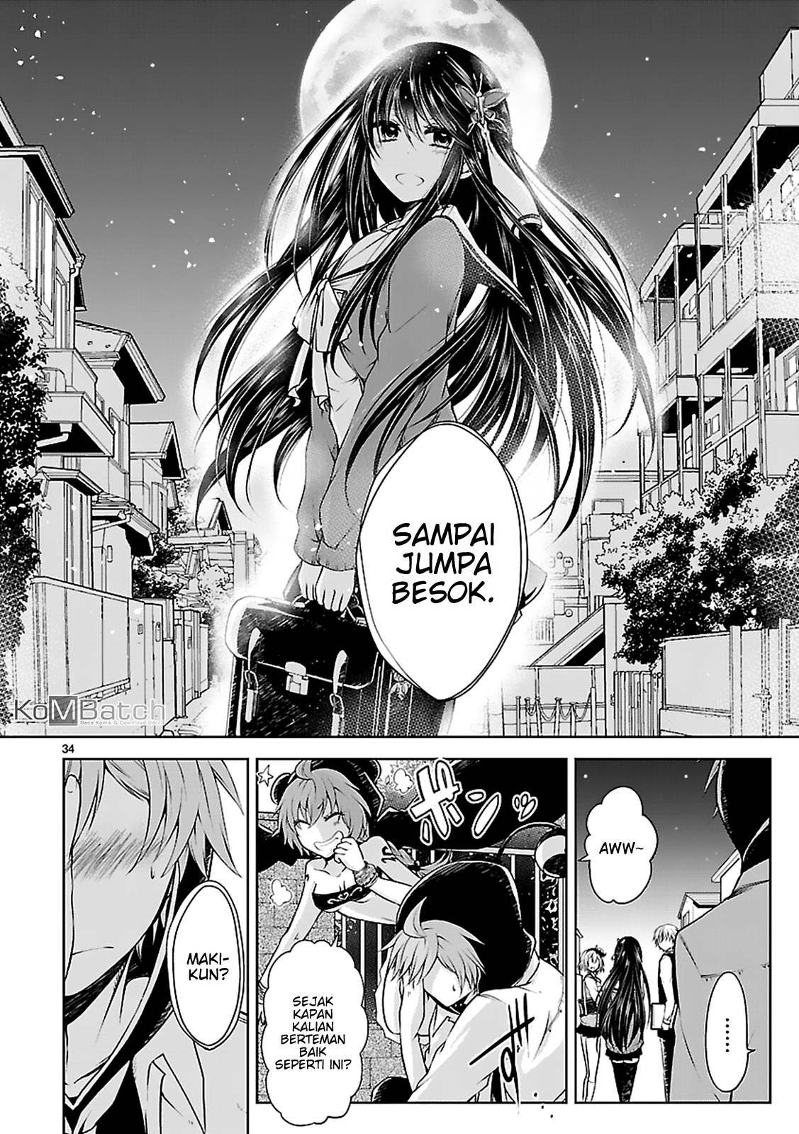 Hensoku-kei Quadrangle Chapter 9 - halaman 35