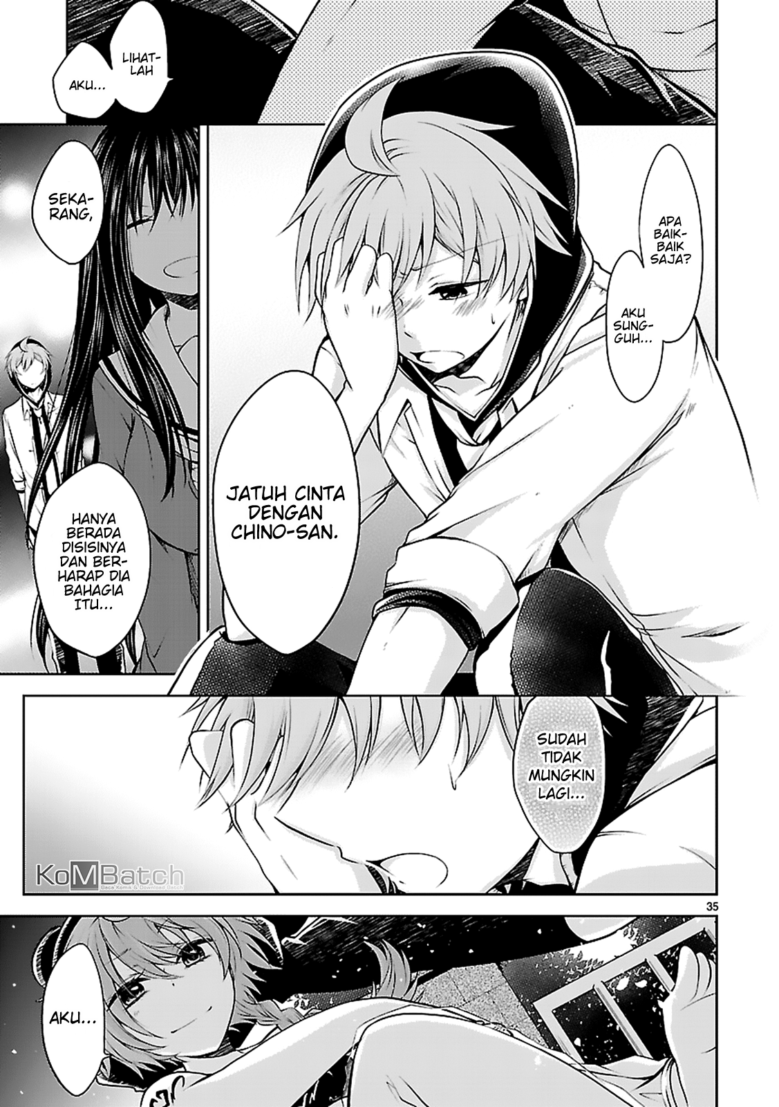 Hensoku-kei Quadrangle Chapter 9 - halaman 36