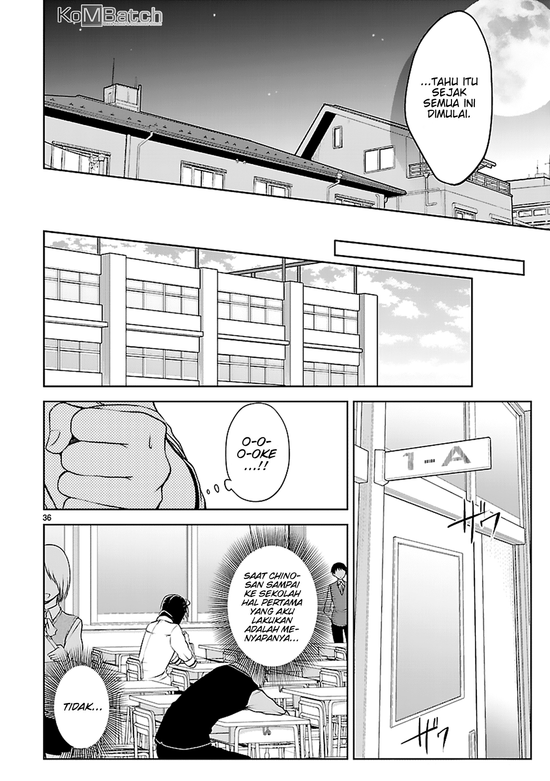 Hensoku-kei Quadrangle Chapter 9 - halaman 37