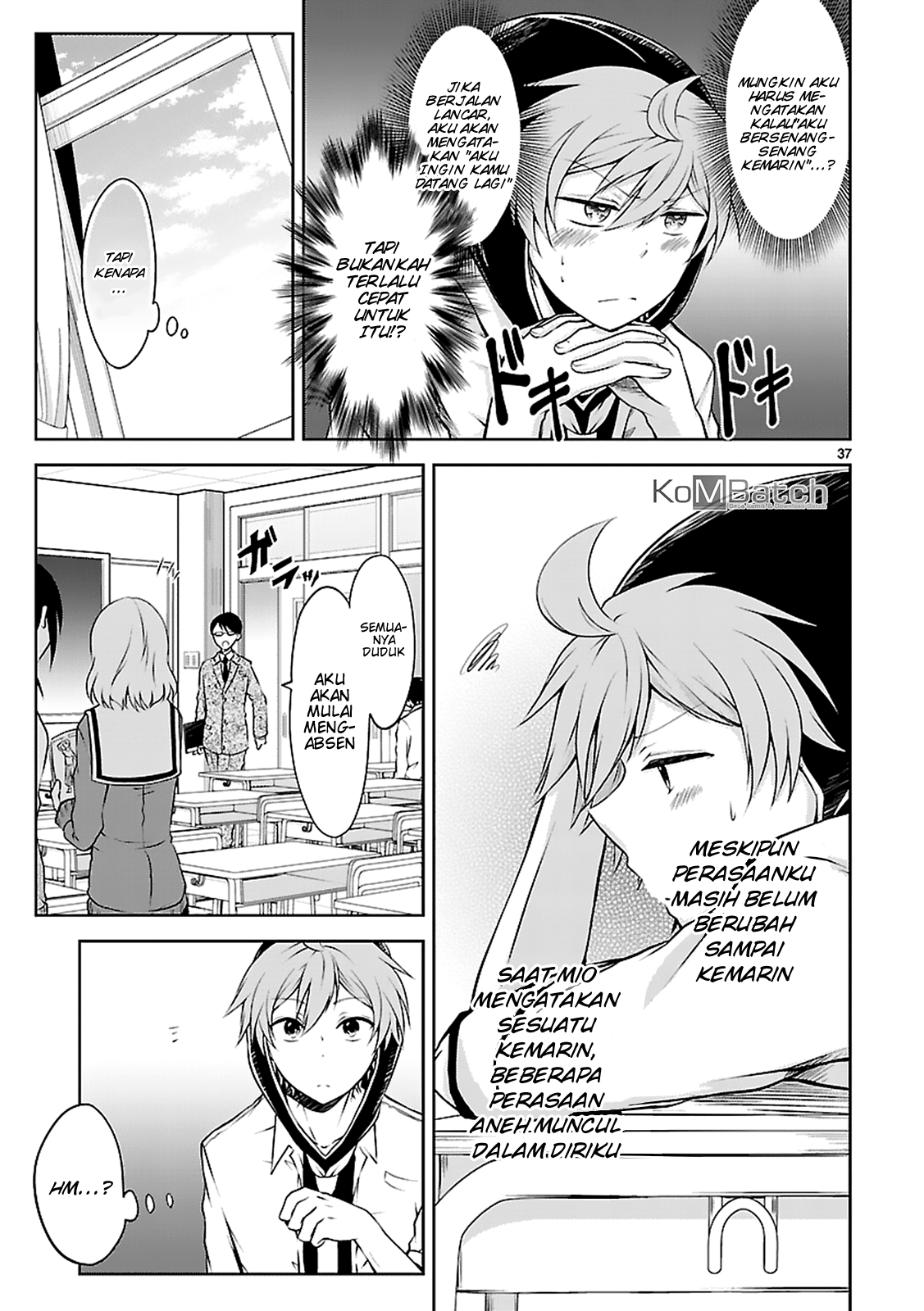 Hensoku-kei Quadrangle Chapter 9 - halaman 38