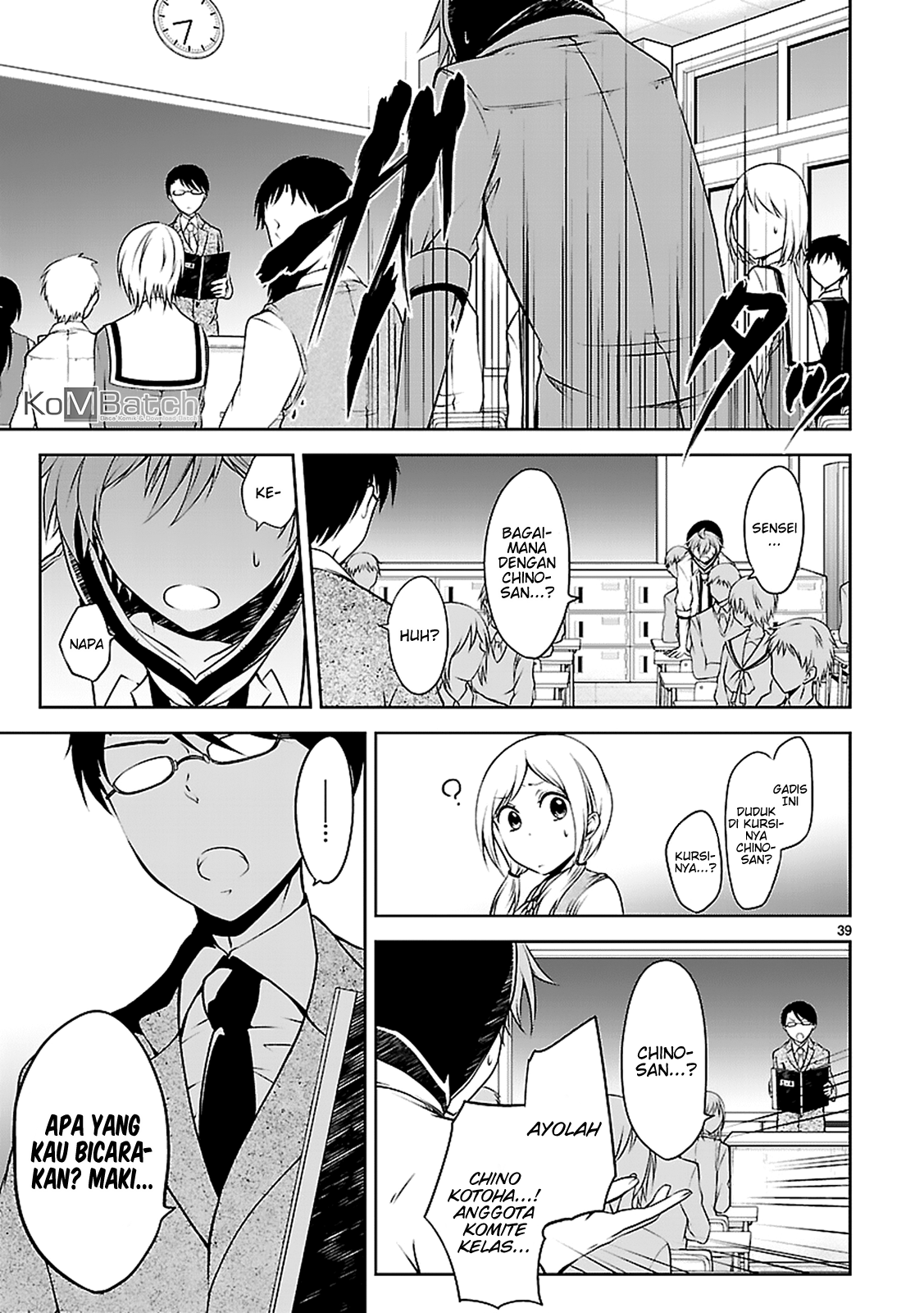 Hensoku-kei Quadrangle Chapter 9 - halaman 40