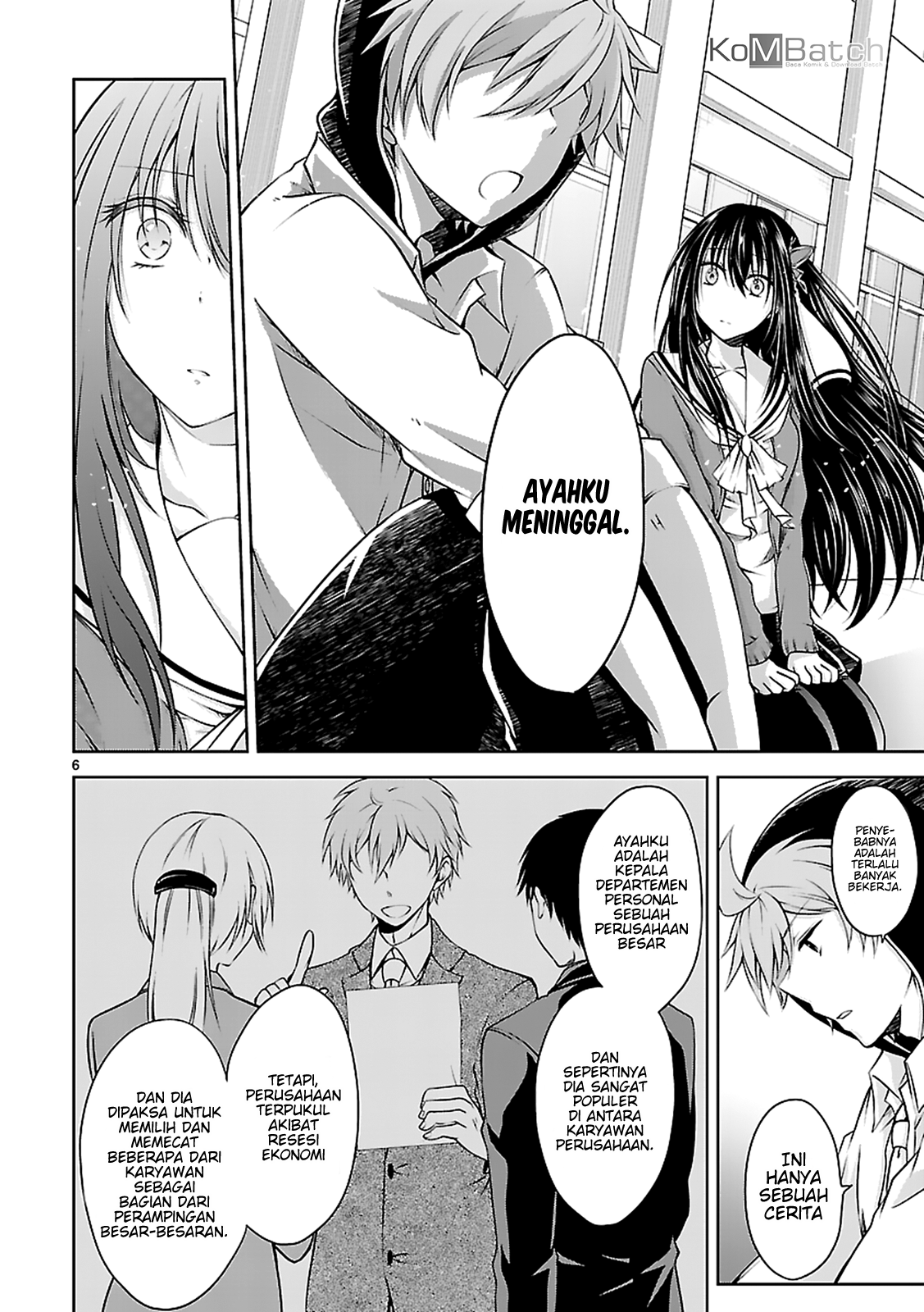 Hensoku-kei Quadrangle Chapter 9 - halaman 7