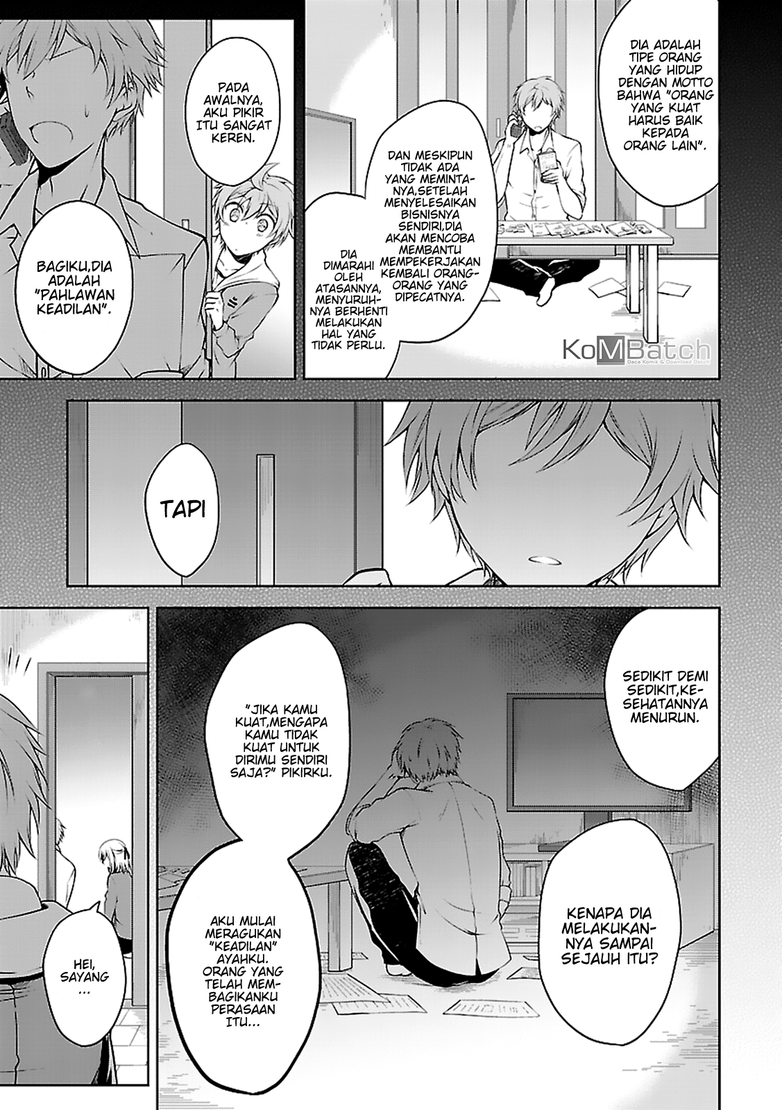 Hensoku-kei Quadrangle Chapter 9 - halaman 8