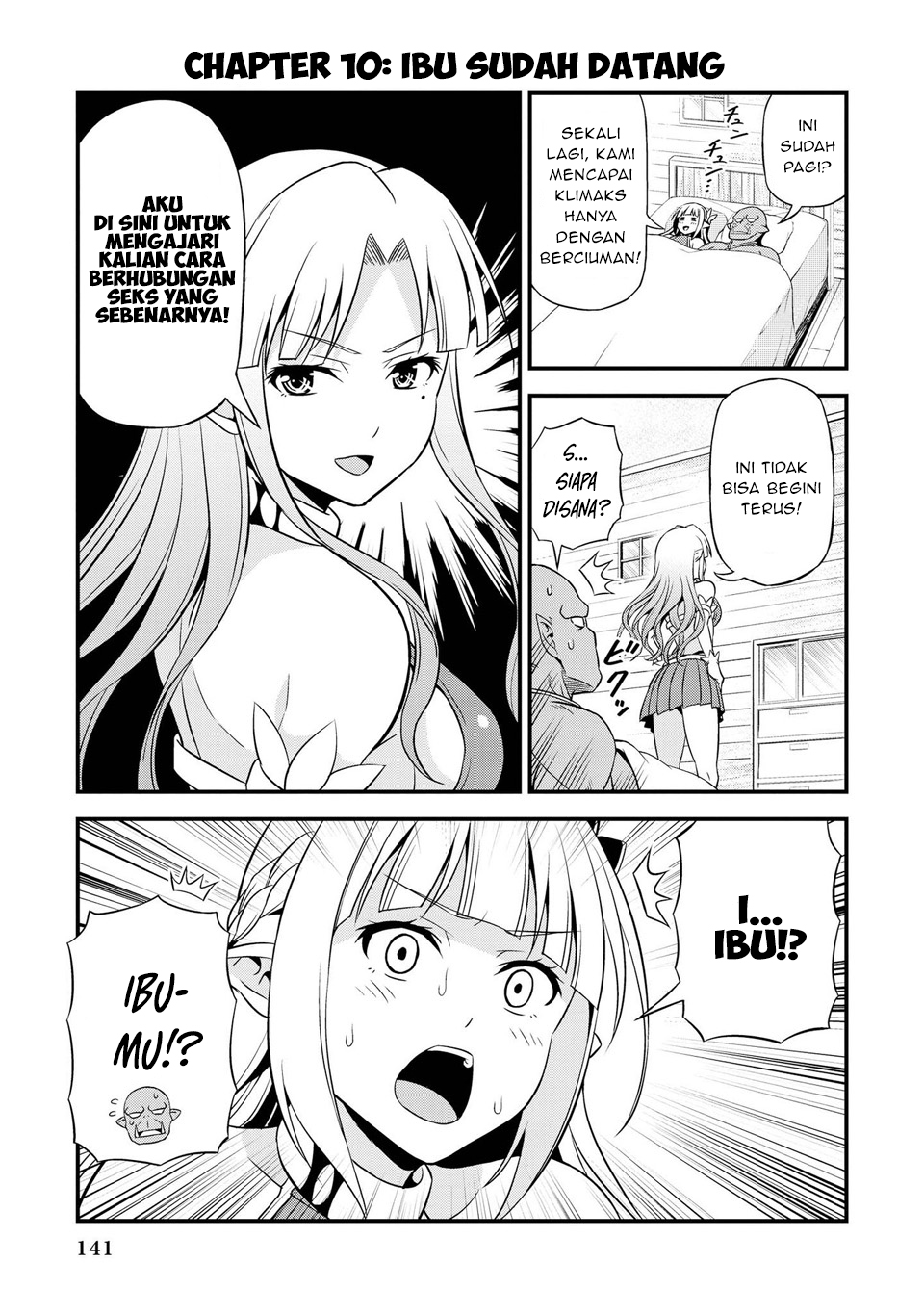 Hentai Elf to Majime Orc Chapter 10 - halaman 1