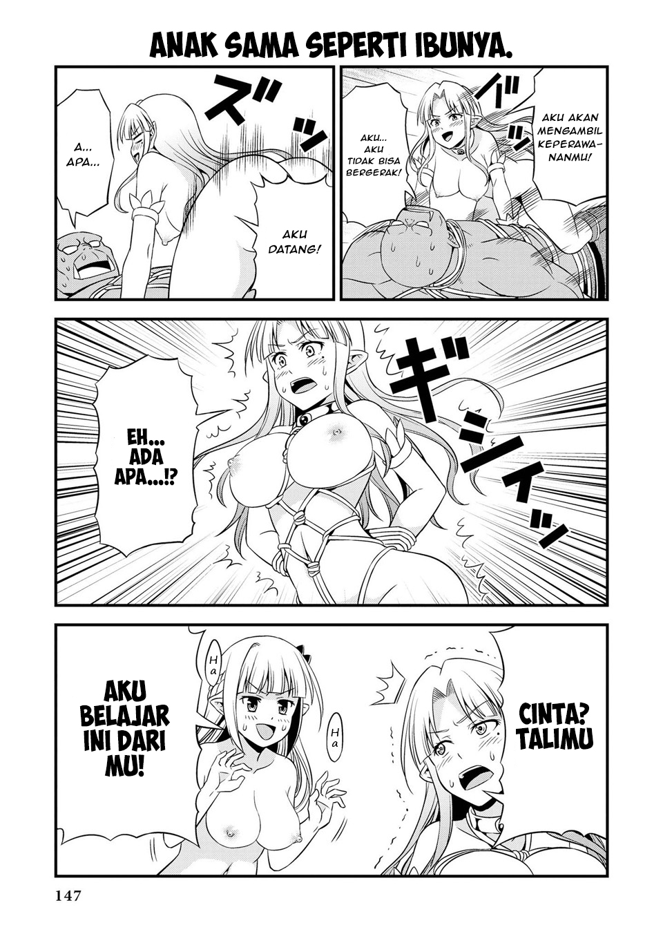 Hentai Elf to Majime Orc Chapter 10 - halaman 7