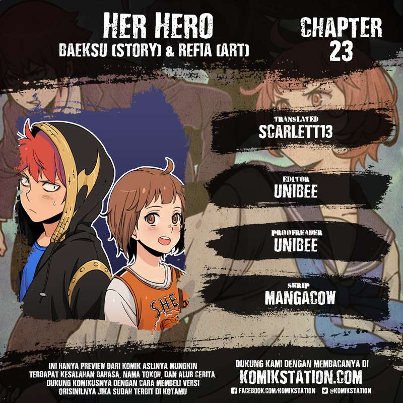 Her Hero Chapter 23 - halaman 1
