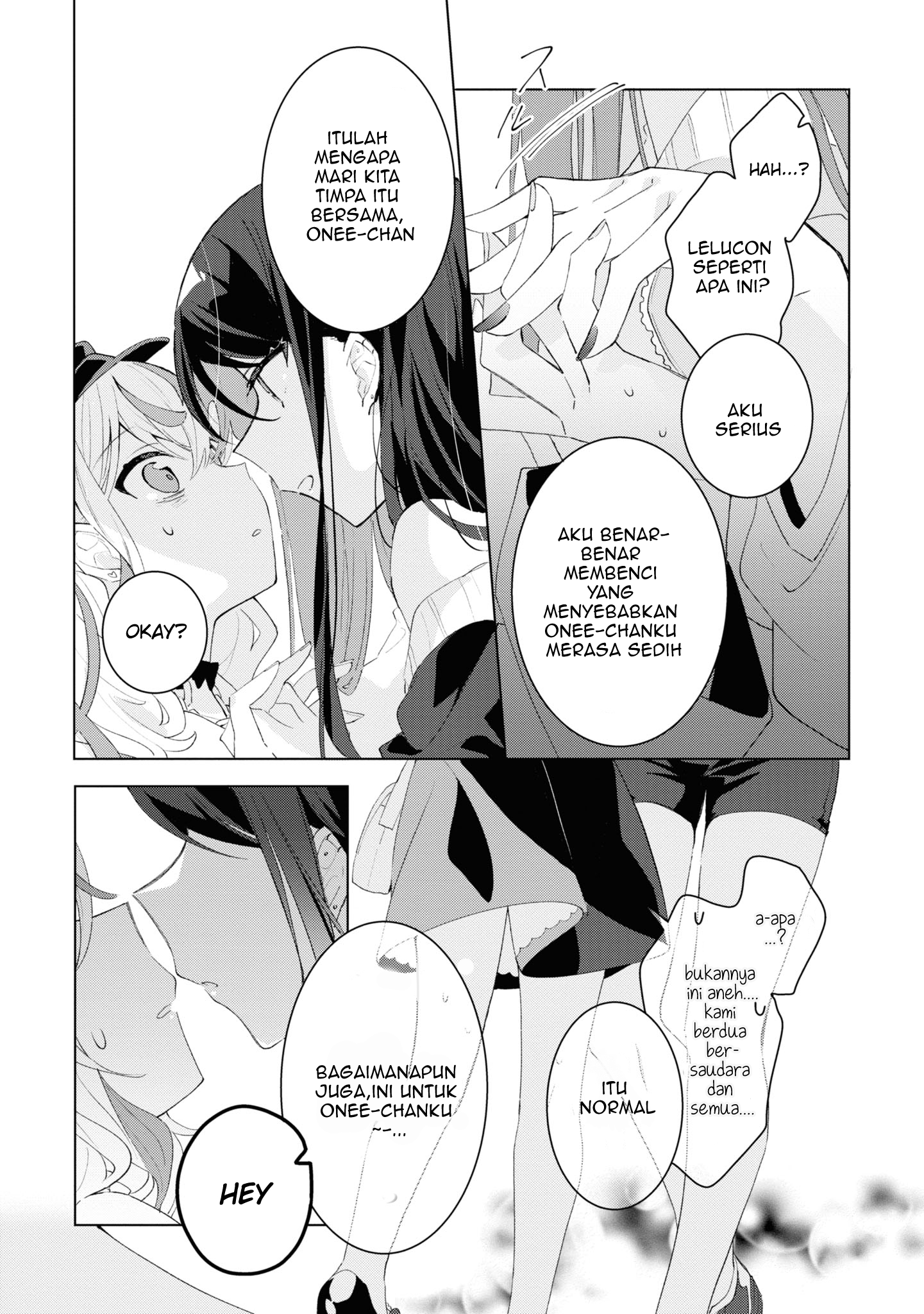Herami Shimai wa Docchi mo Yanderu Chapter 3 - halaman 28