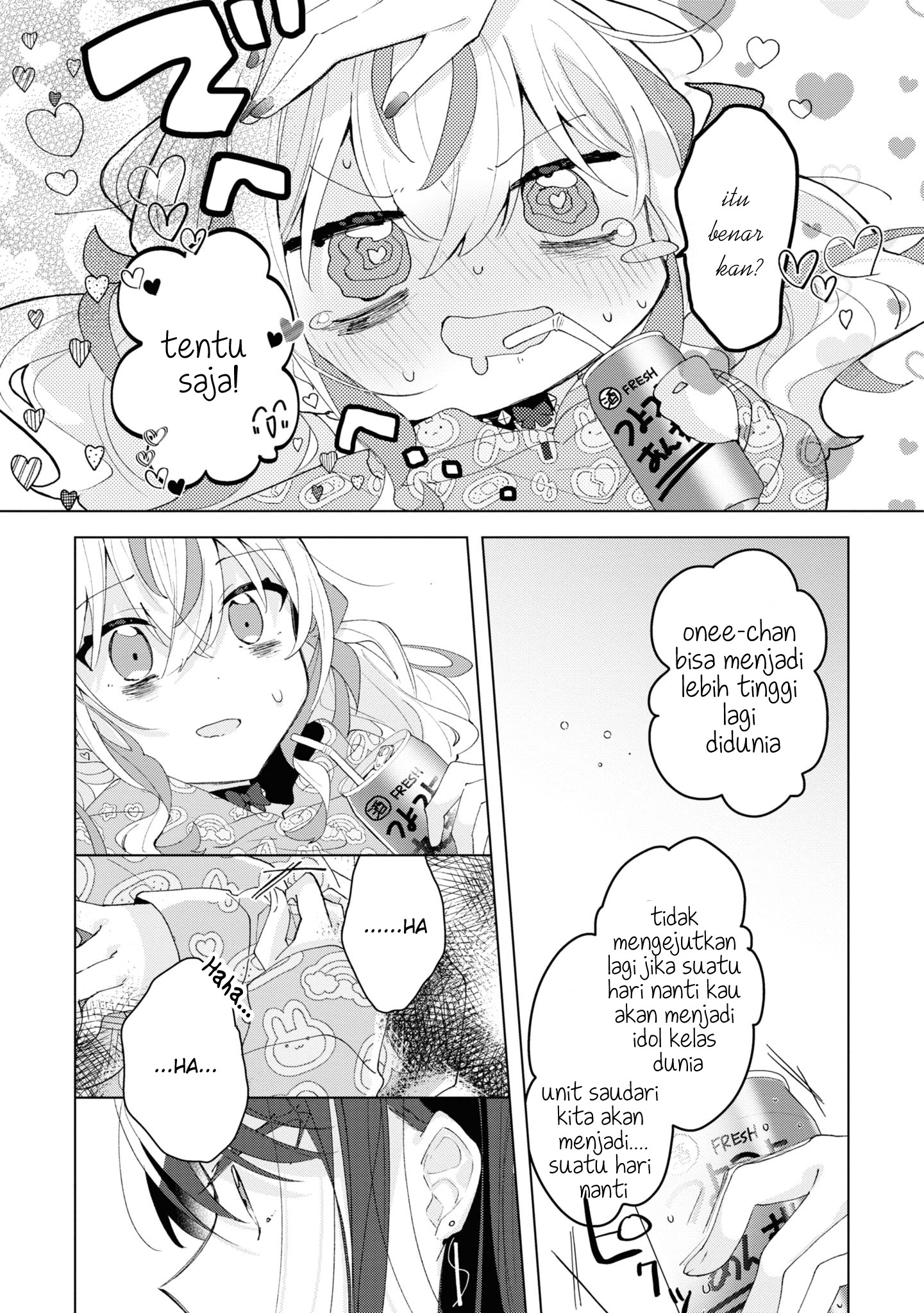Herami Shimai wa Docchi mo Yanderu Chapter 5 - halaman 18