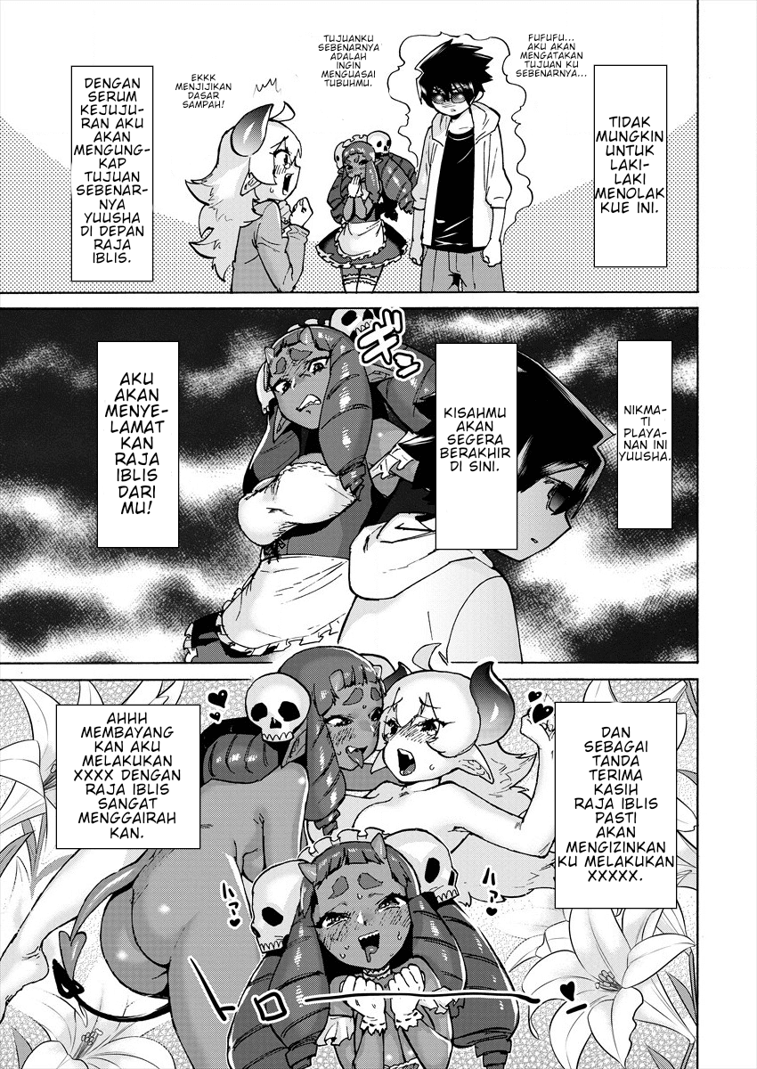 Hero & Demon Lord Romcom Chapter 4 - halaman 12