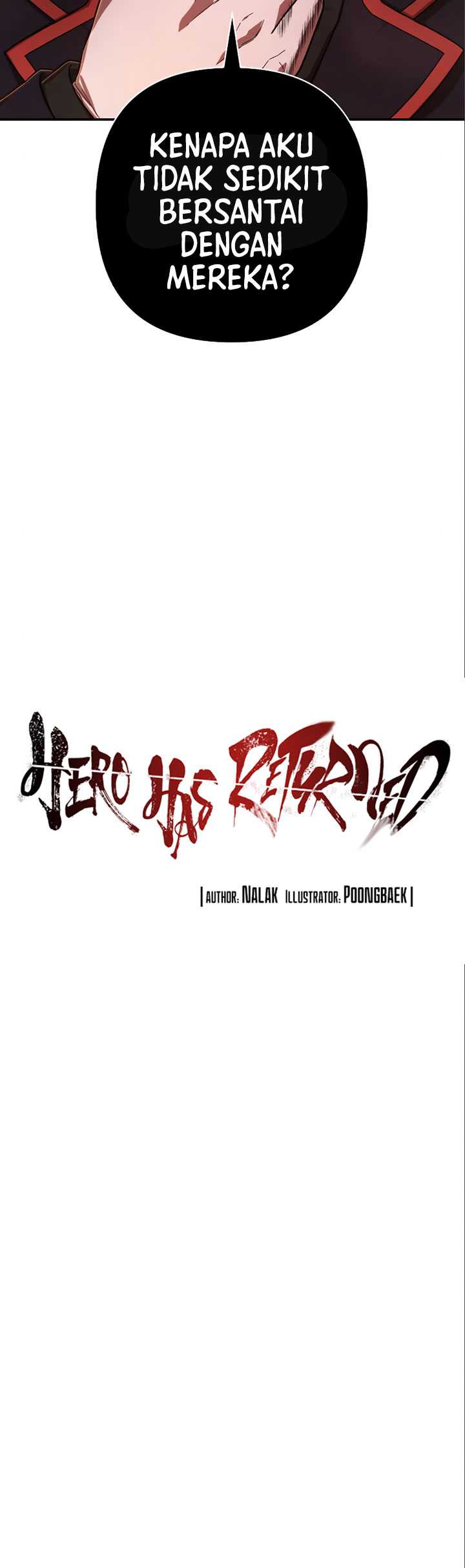 Hero Has Returned Chapter 115 - halaman 64